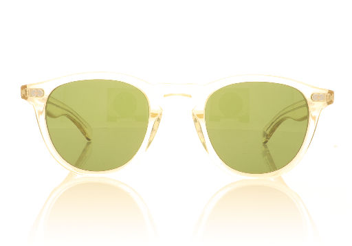 Picture of Garrett Leight 2082 Hampton X Pure Green Pure Glass Sunglasses