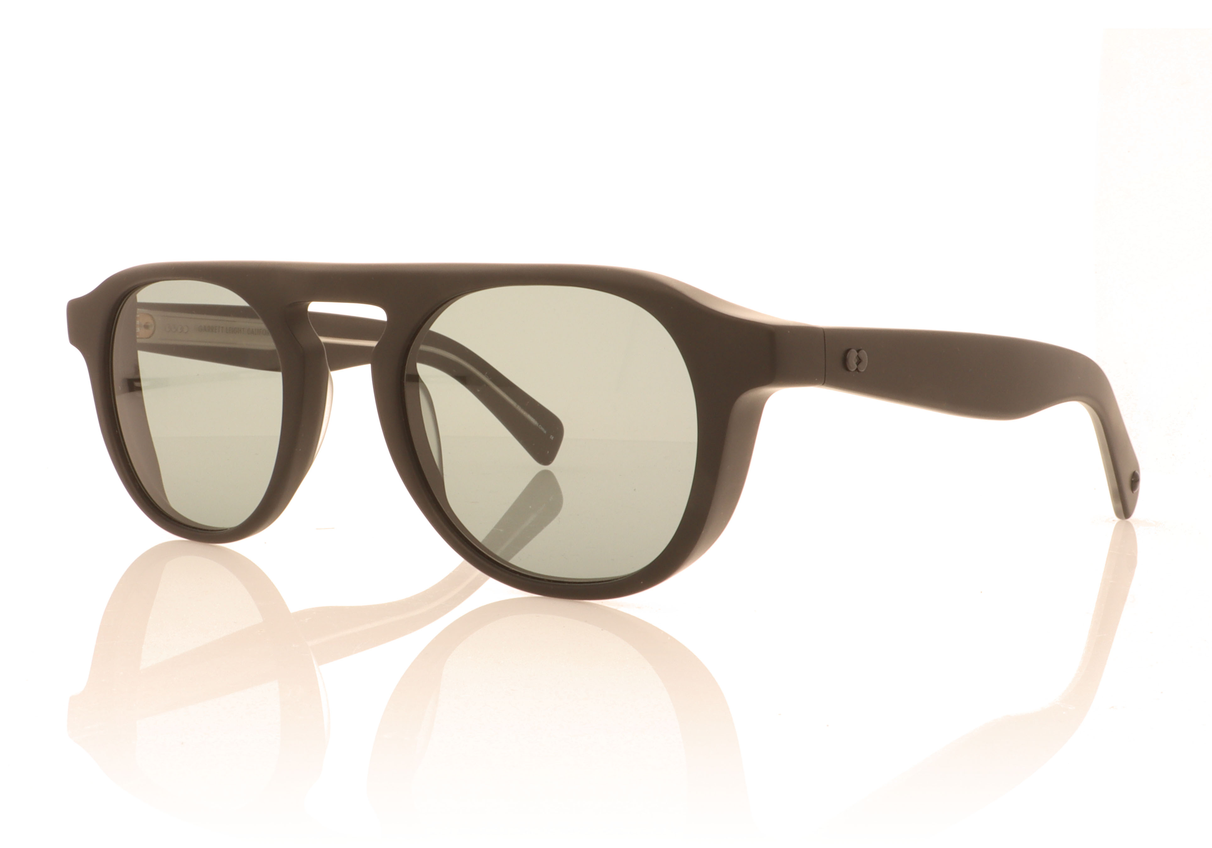 Garrett Leight Harding X 2092 Black MBK Sunglasses