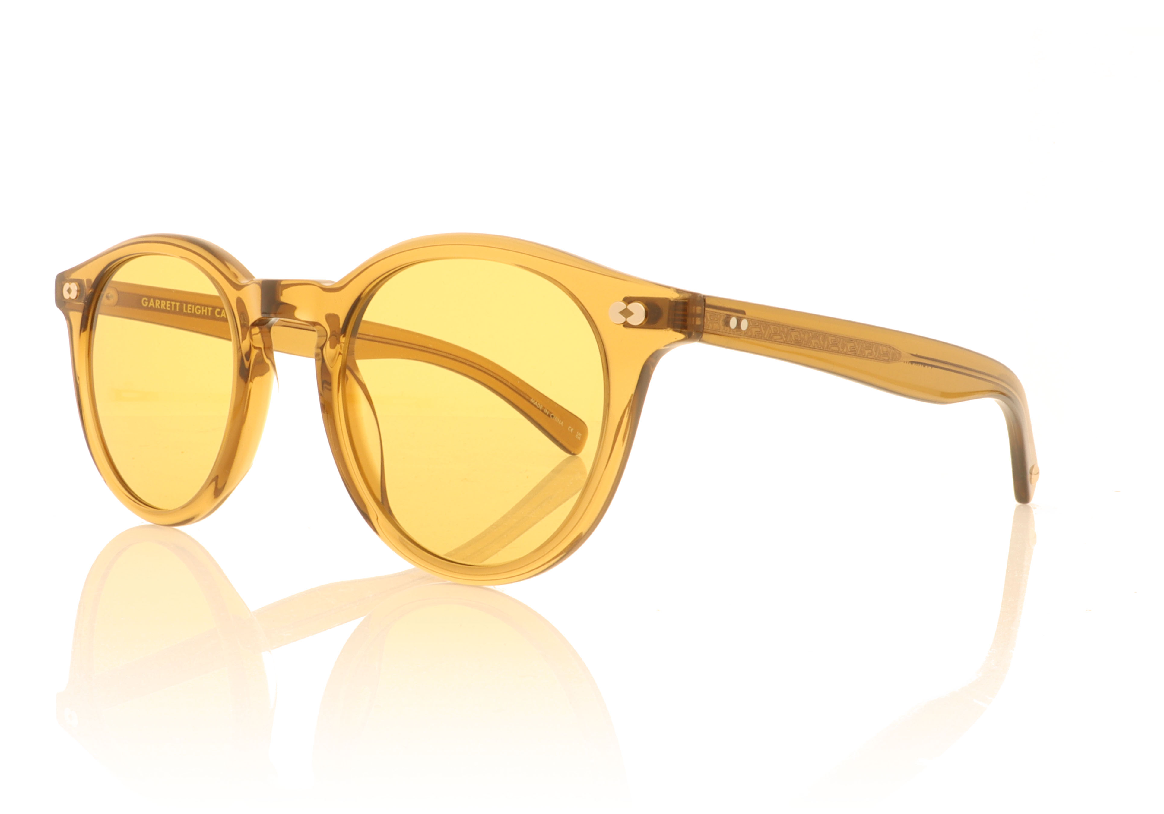 Garrett Leight Clune X Caramel C Sunglasses