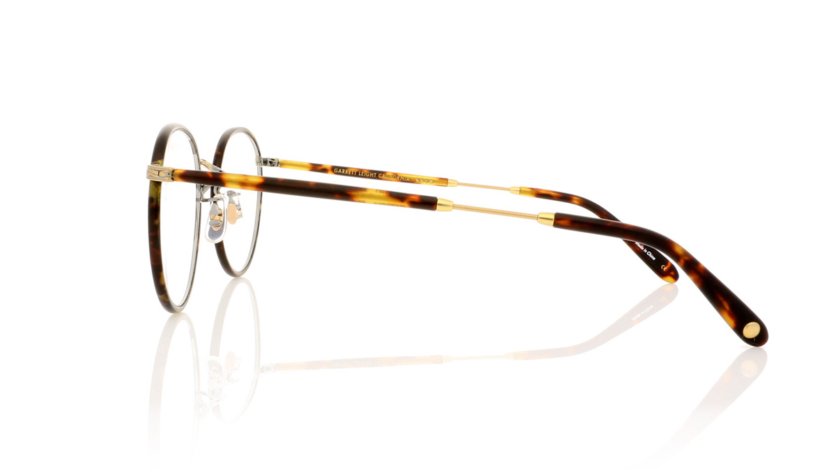 Garrett Leight Wilson 3003 Bourbon Tortoise/Matte Spotted Tortoise BBT-MST Glasses