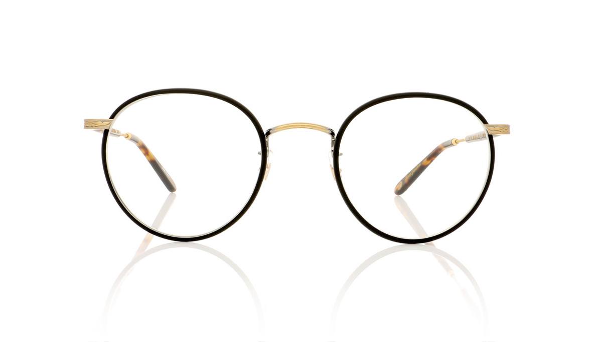 Garrett Leight Wilson 3003 Matte Black/Matte Spotted Tortoise MBK-MST Glasses