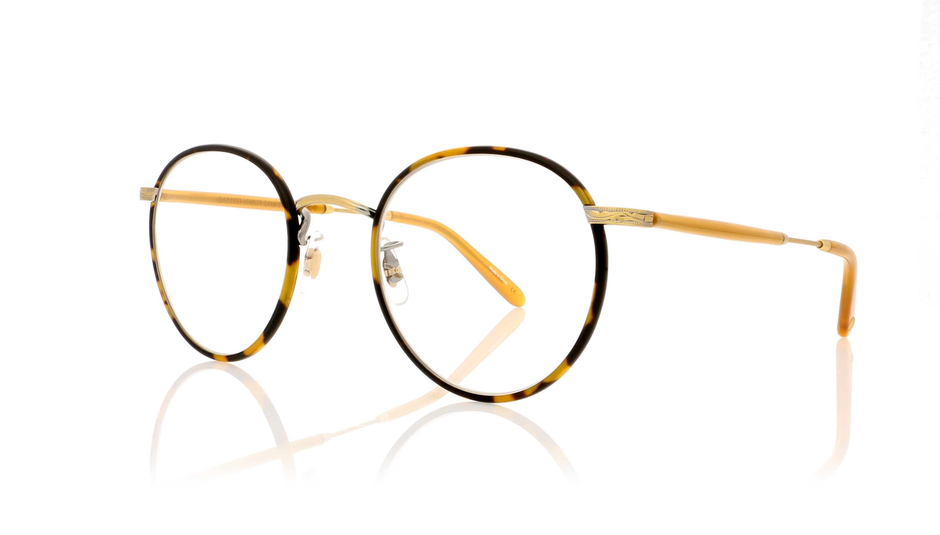 Garrett Leight Wilson 3003 Tokyo Tortoise/Amber Honey TT-AH Glasses