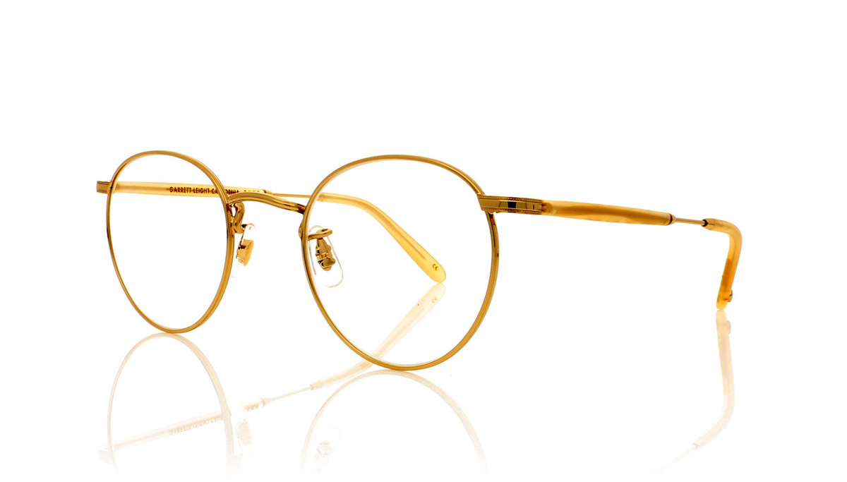 Garrett Leight Wilson M 3005 Gold/Matte Beige G-MBG Glasses