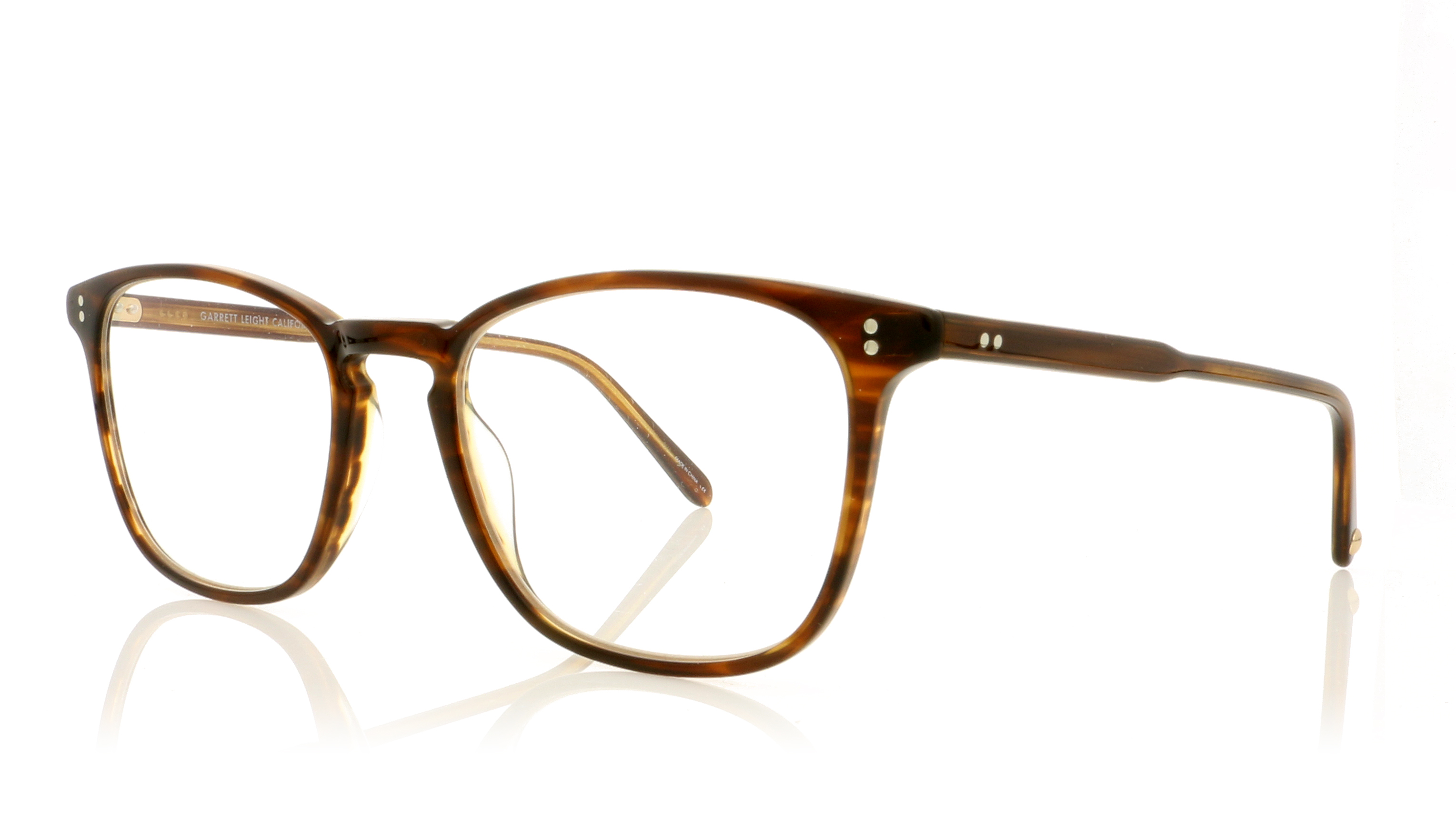 Garrett Leight Boon Brandy Tortoise BRT Glasses