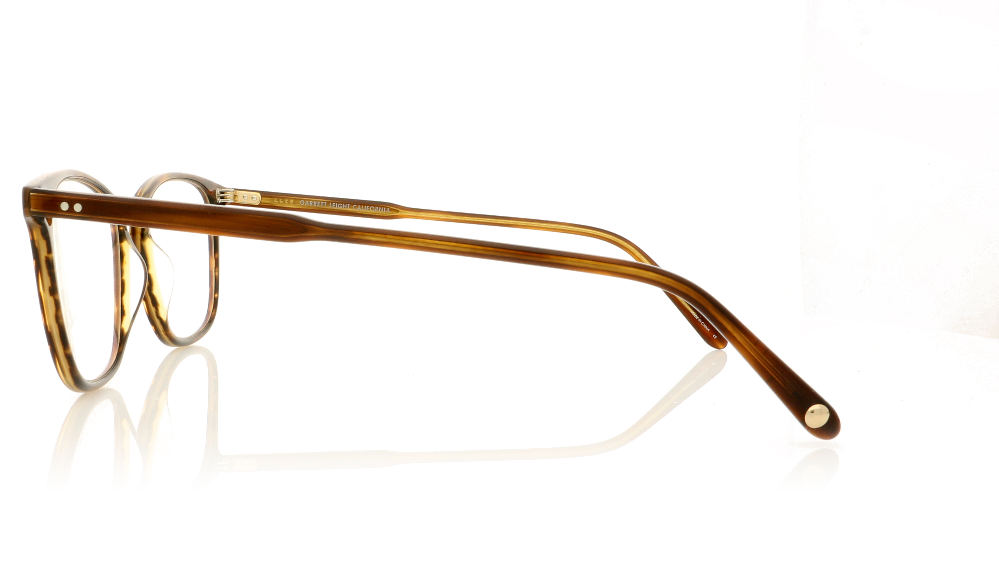Garrett Leight Boon Brandy Tortoise BRT Glasses