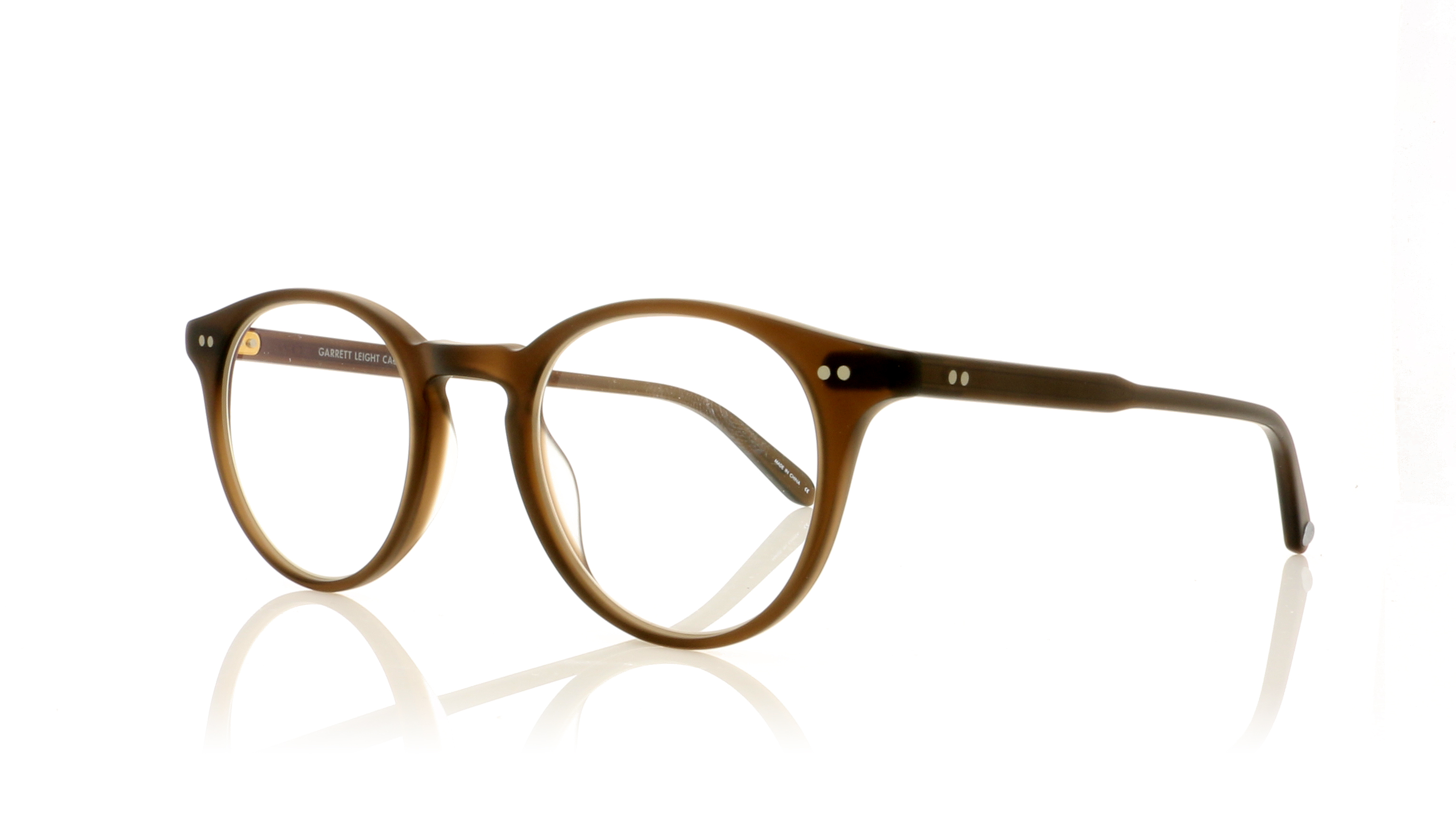 Garrett Leight Clune Matte Espresso MESP Glasses