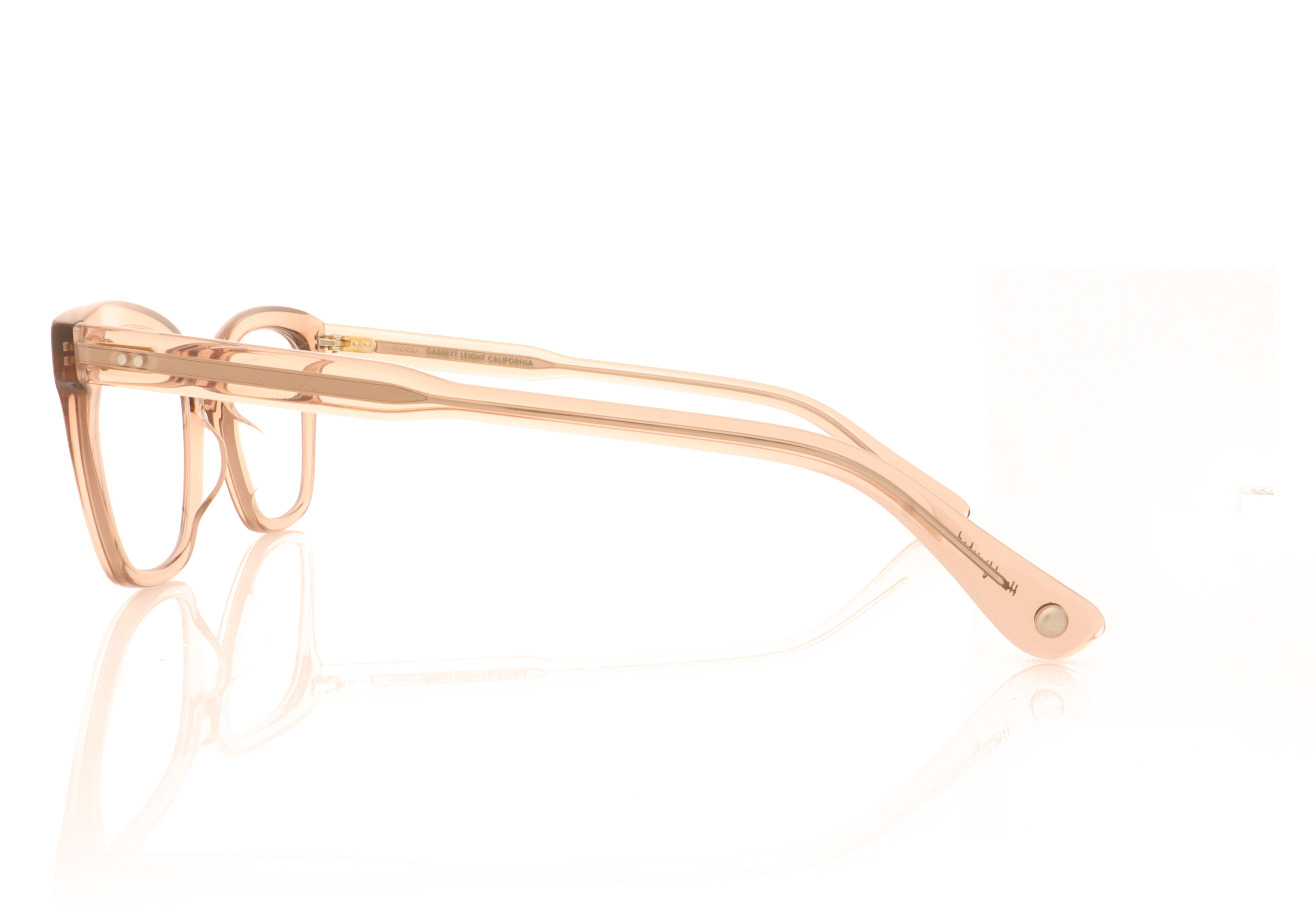 Garrett Leight El Rey Desert Rose DER Glasses