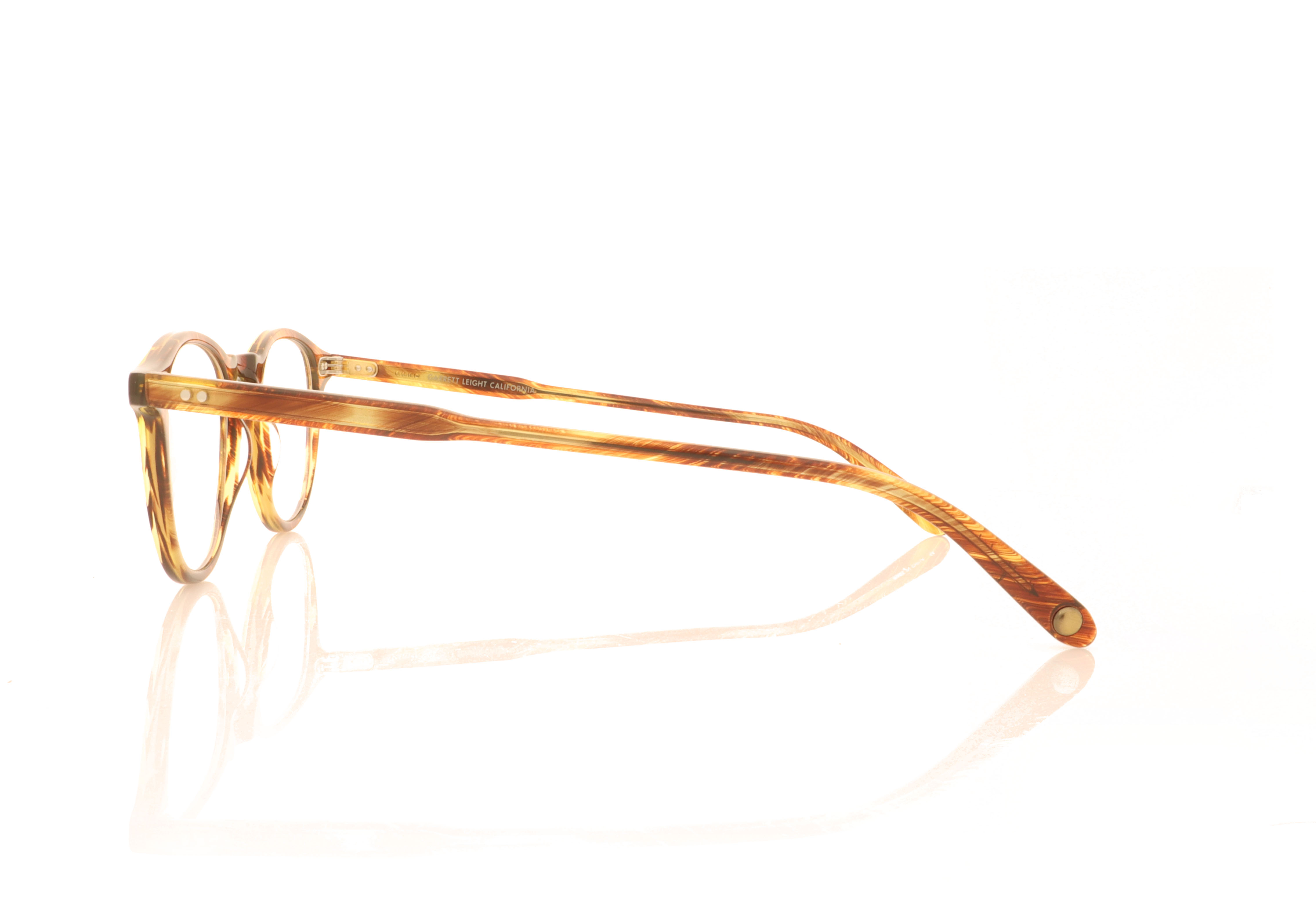 Garrett Leight Hampton Chestnut CN Glasses