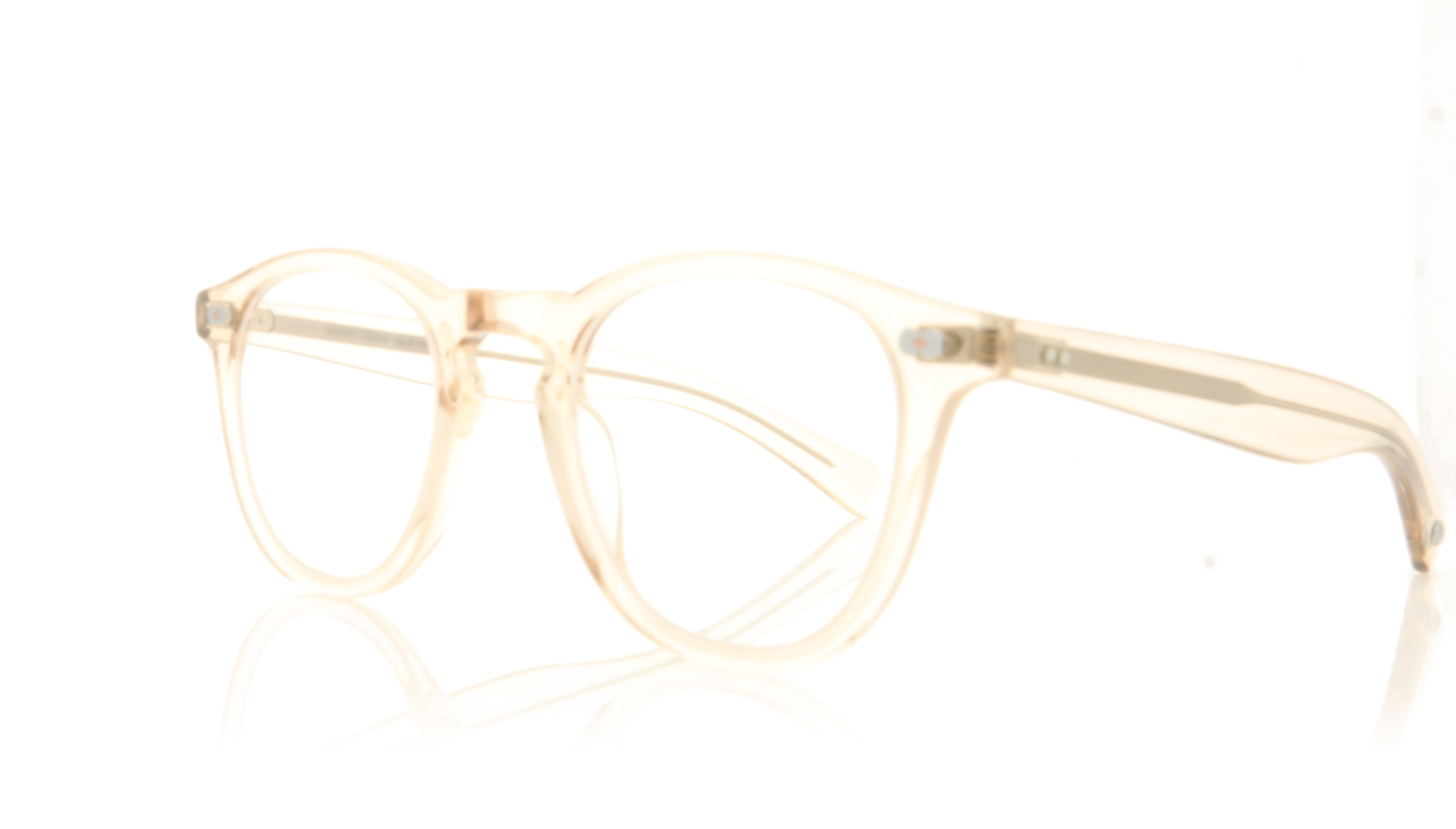 Garrett Leight Hampton Shell Crystal SHCR Glasses