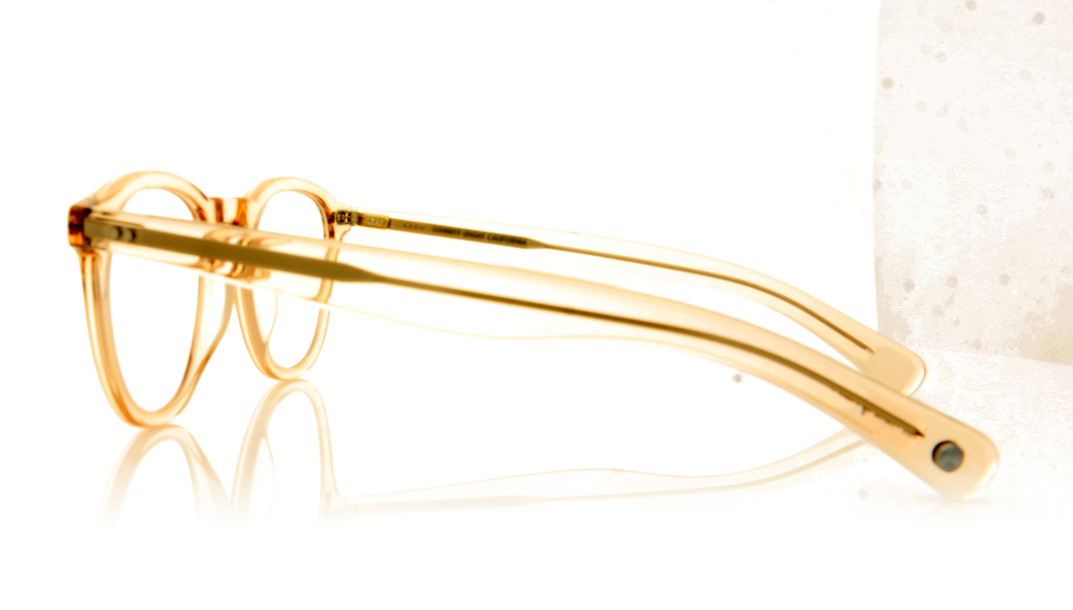 Garrett Leight Hampton Shell Crystal SHCR Glasses