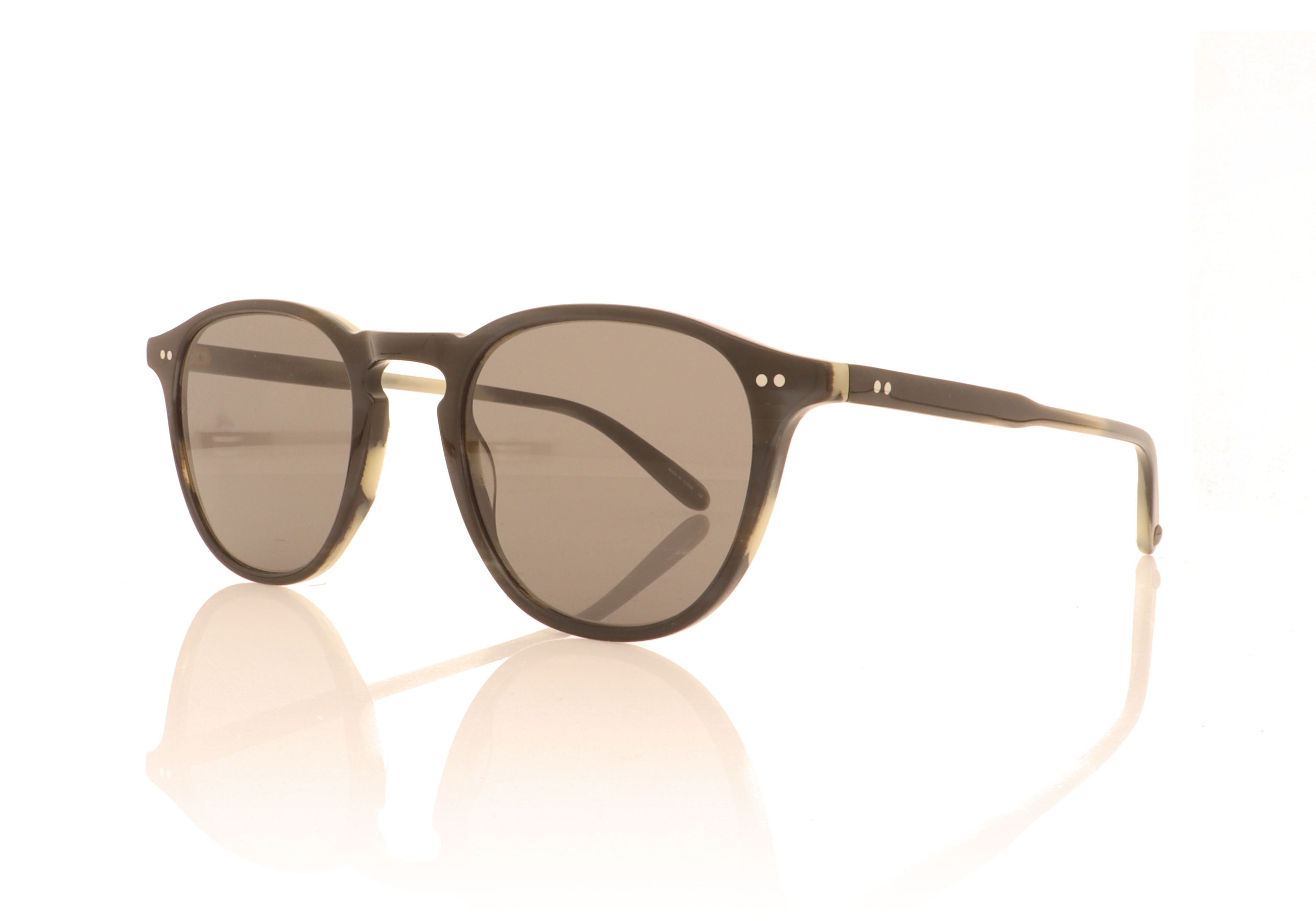 Garrett Leight Hampton 2001 Hampton BA Basalt Sunglasses