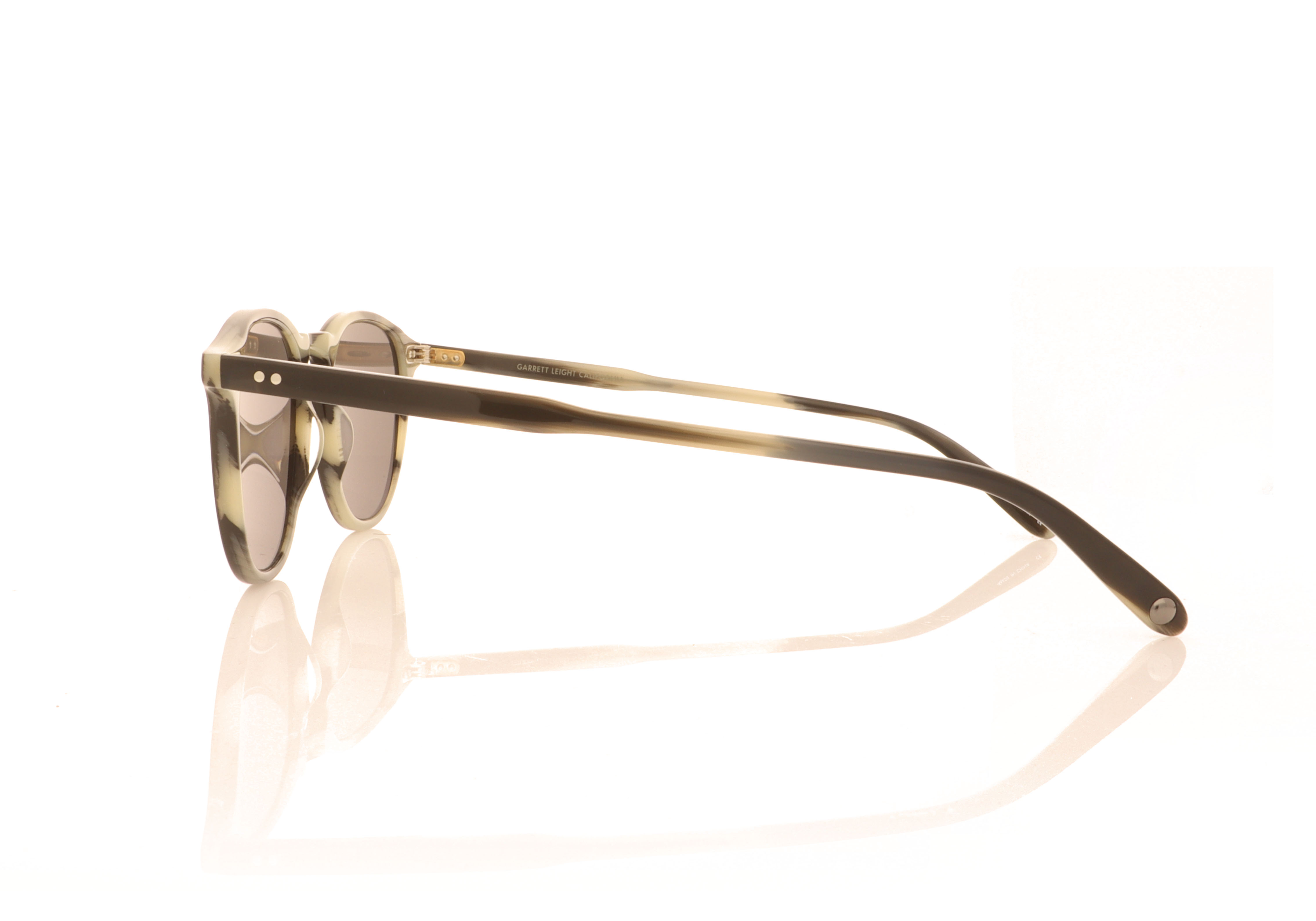 Garrett Leight Hampton 2001 Hampton BA Basalt Sunglasses