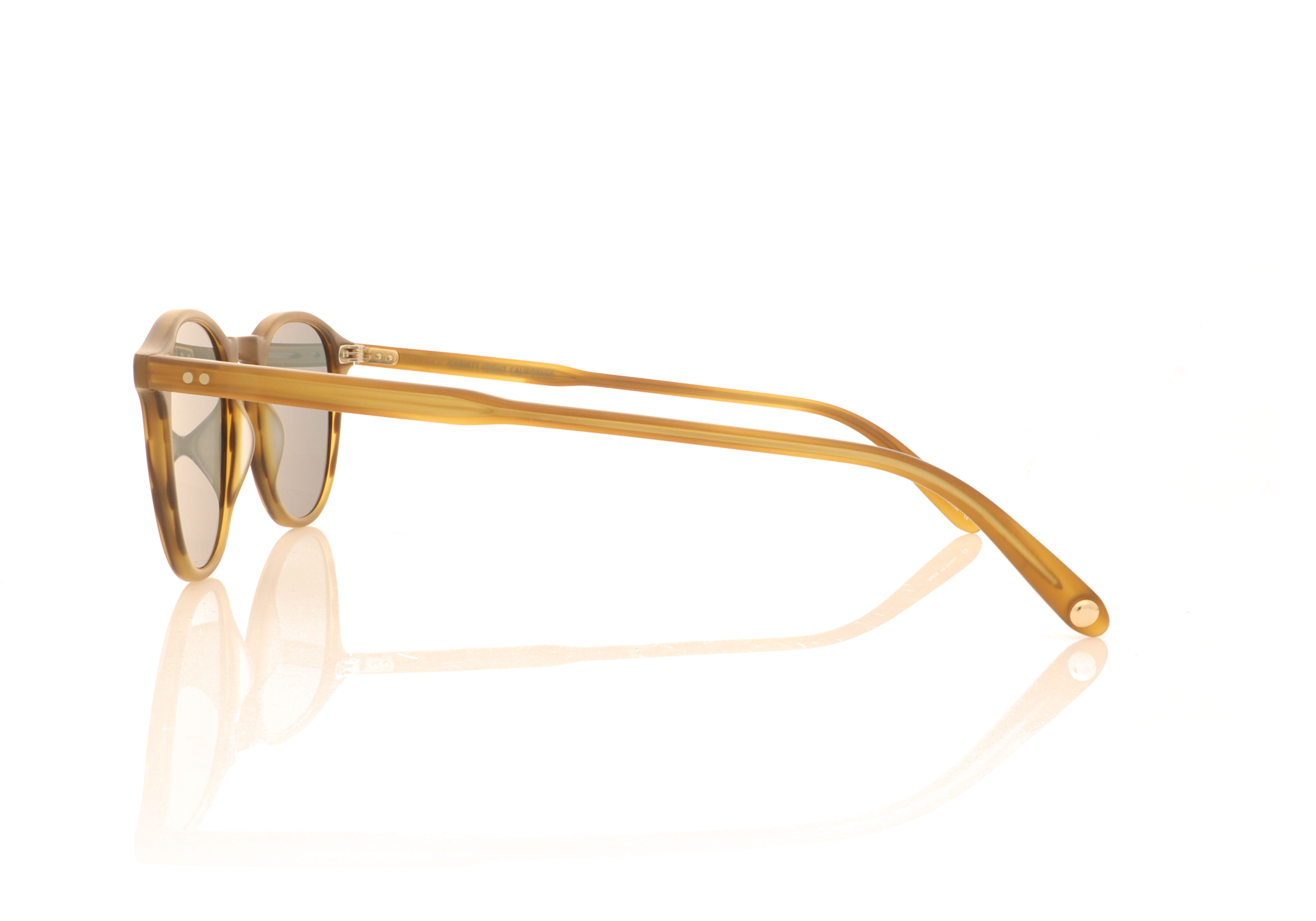 Garrett Leight Hampton 2001 Hampton Saddle Tortoise MSDT Sunglasses