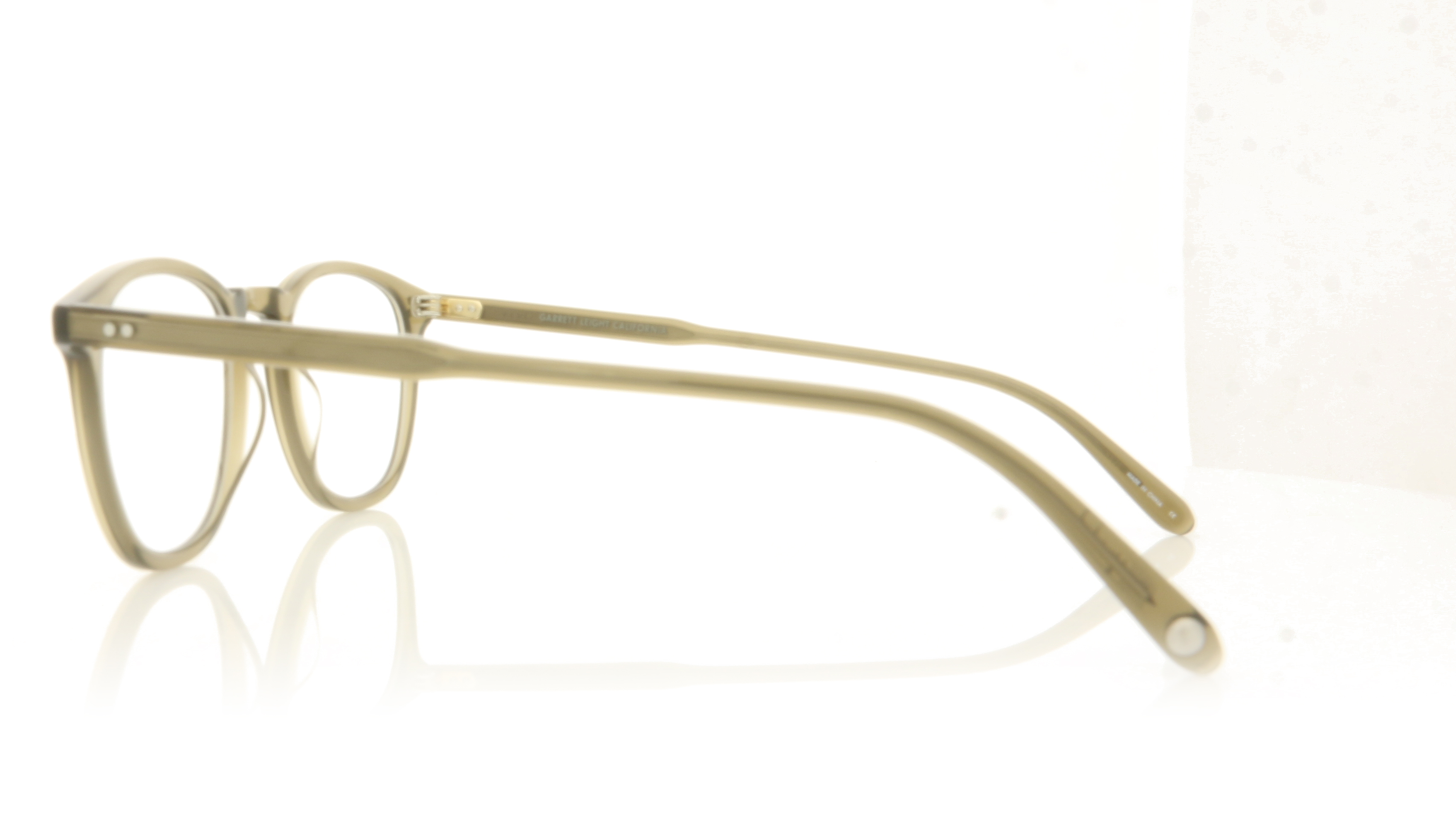 Garrett Leight Kinney Brown OLIO Glasses