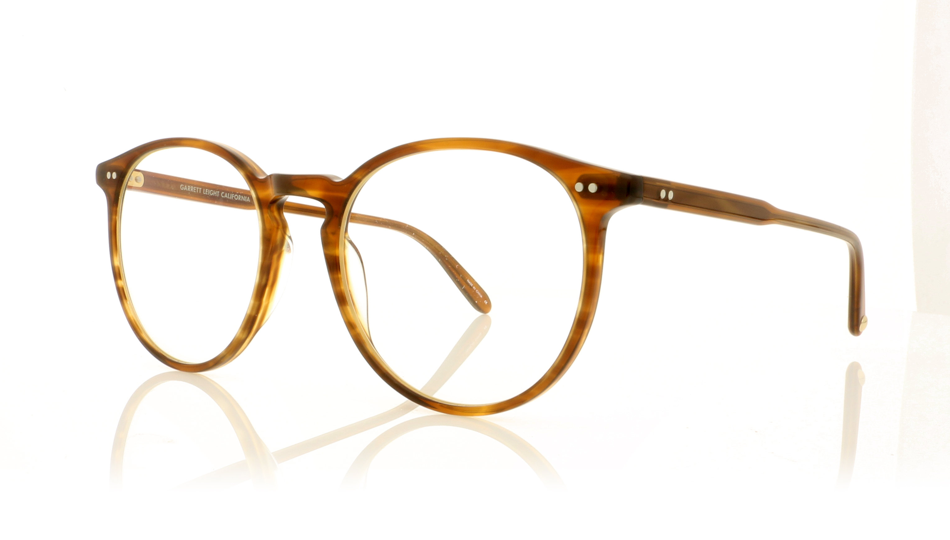 Garrett Leight Morningside Demi Blonde DB Glasses