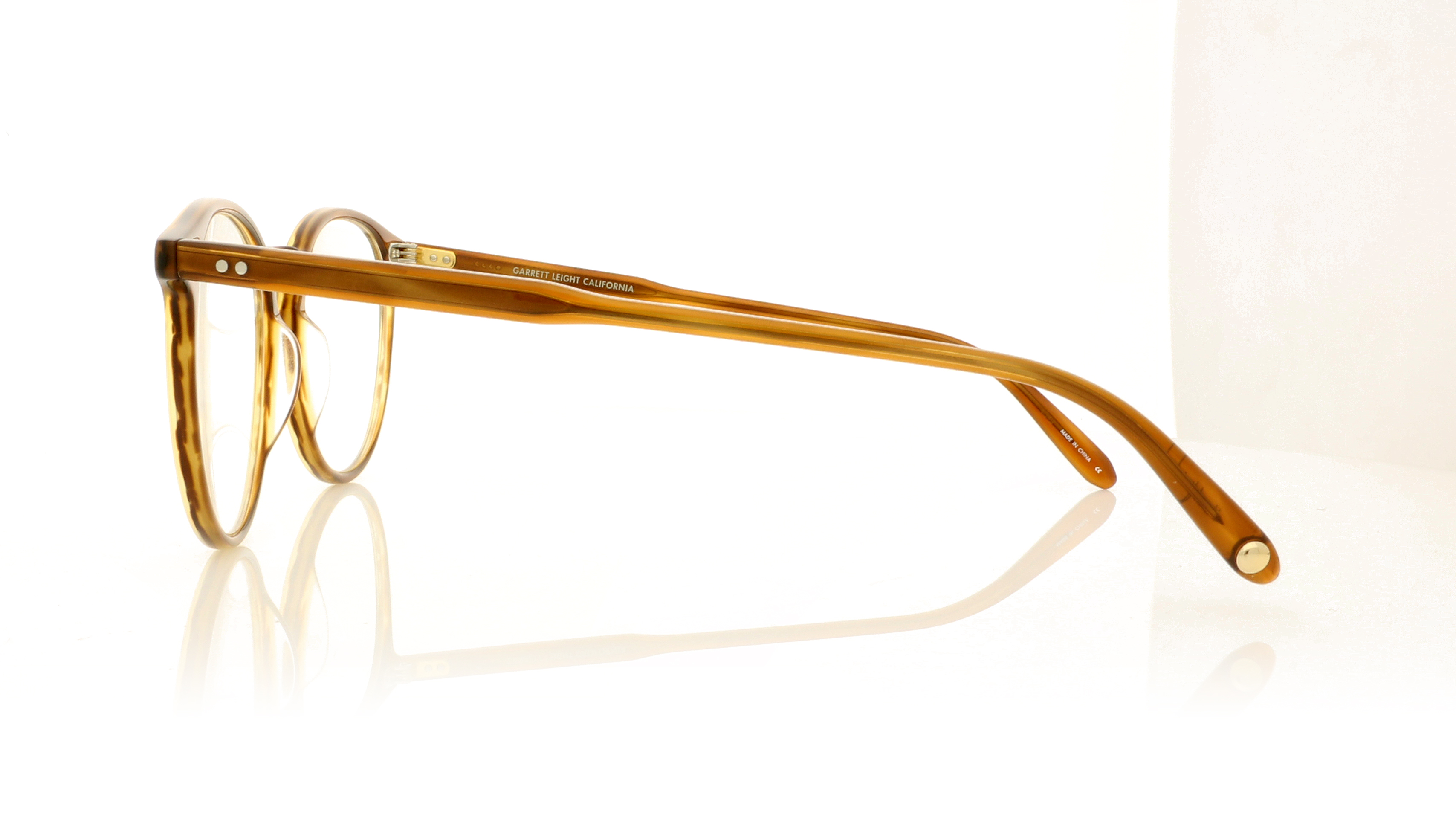 Garrett Leight Morningside Demi Blonde DB Glasses