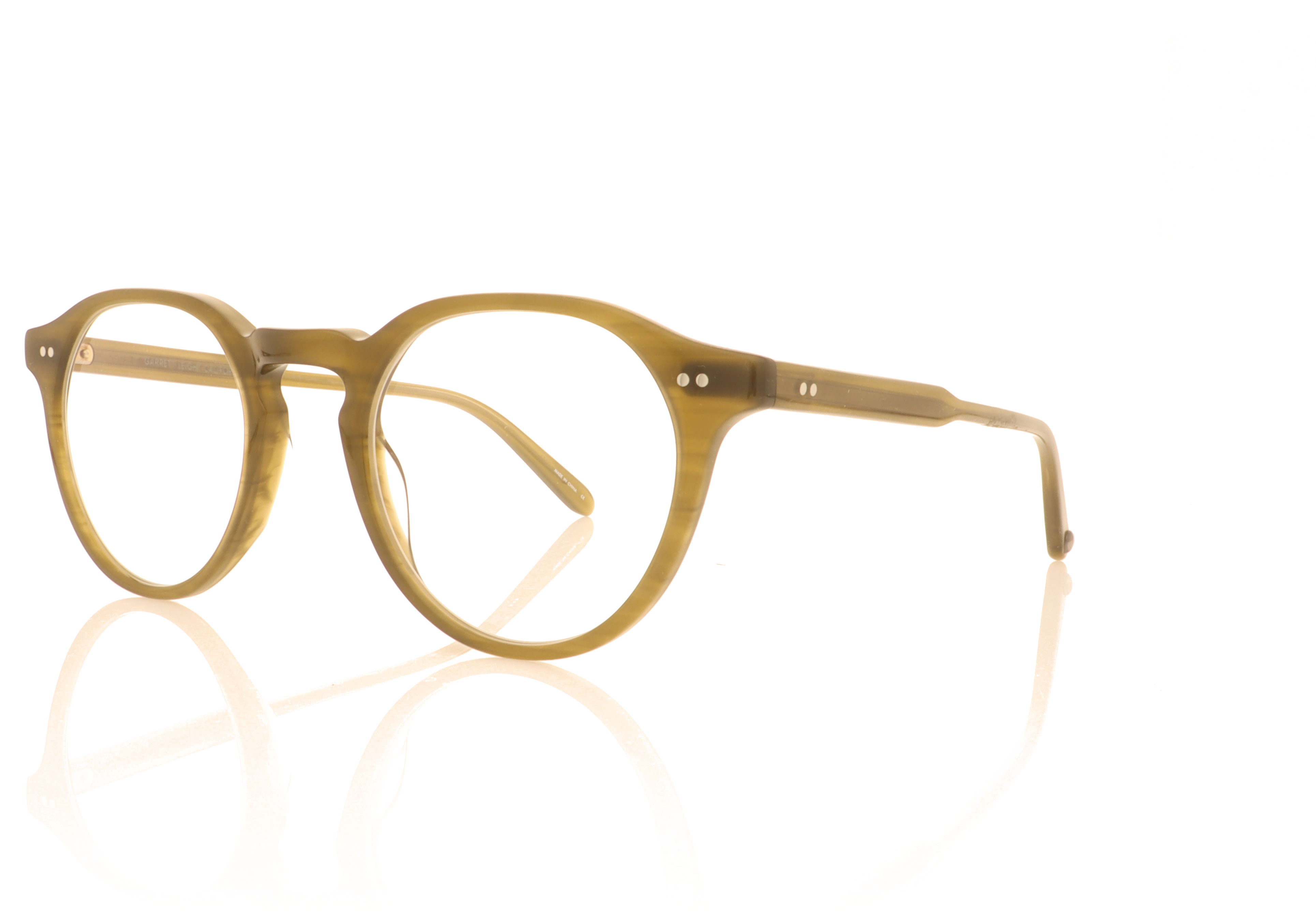 Garrett Leight Royce Olive OLV Glasses