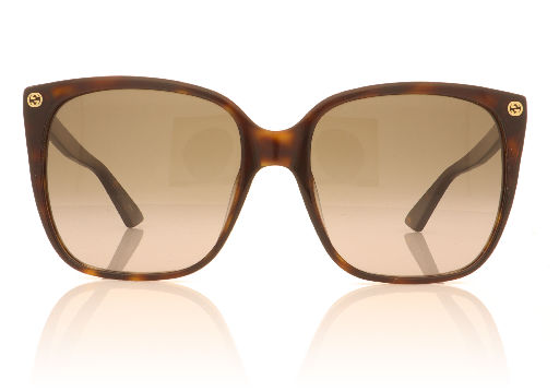 Picture of Gucci GG0022S 3 Brown Sunglasses