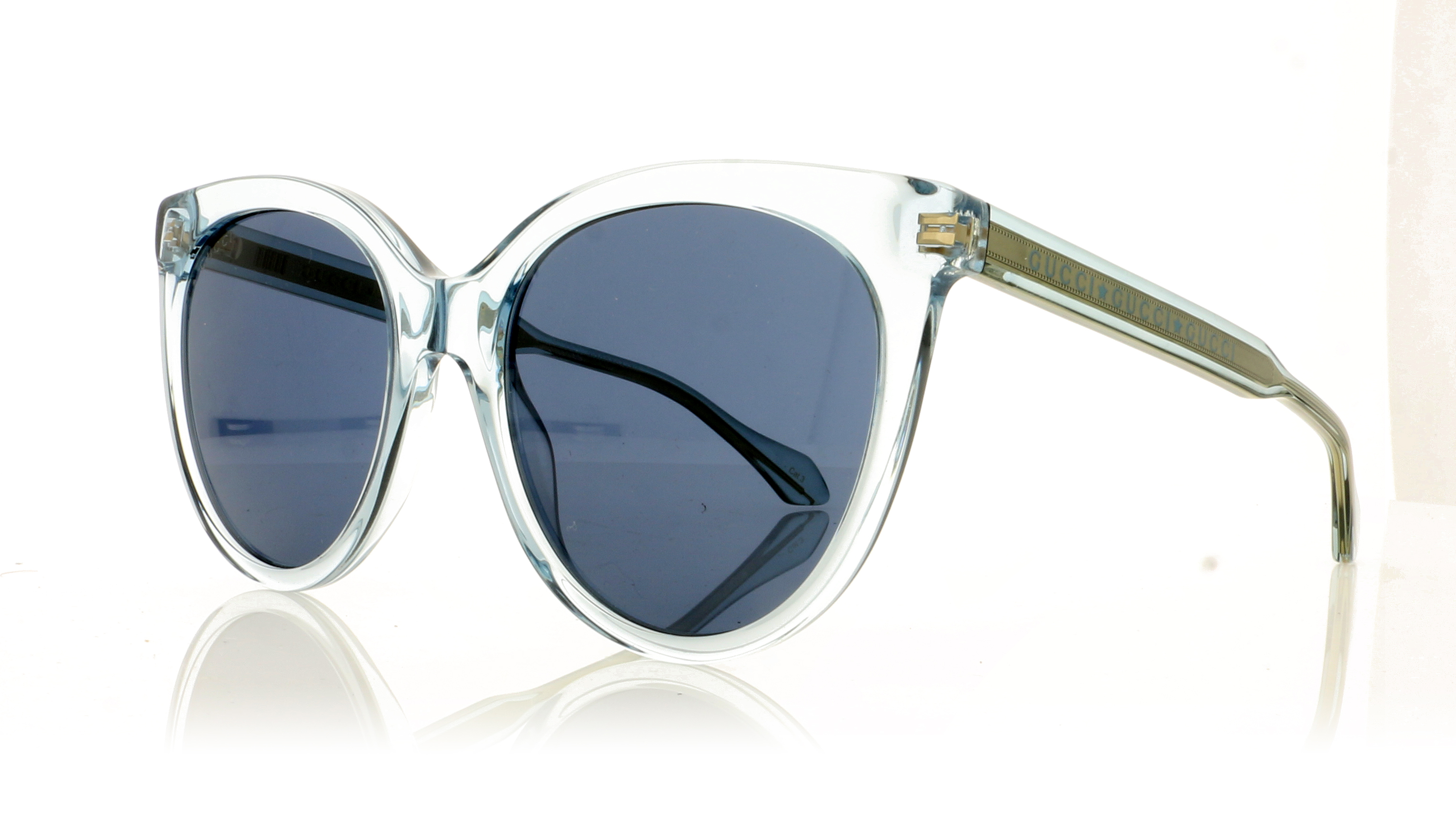 Gucci GG0565S Light Blue 3 Sunglasses