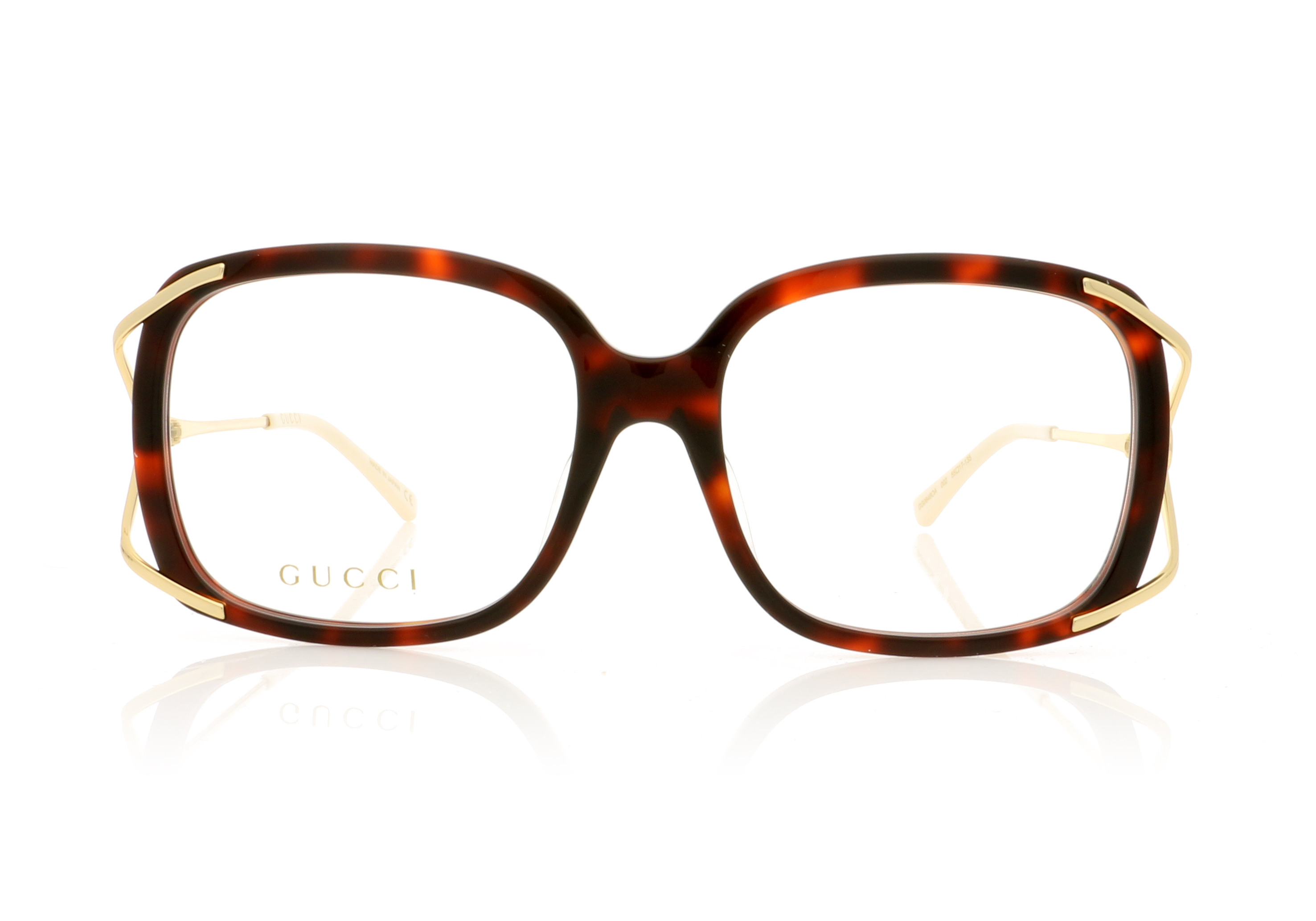Gucci GG0648OA Havana Gold 2 Glasses