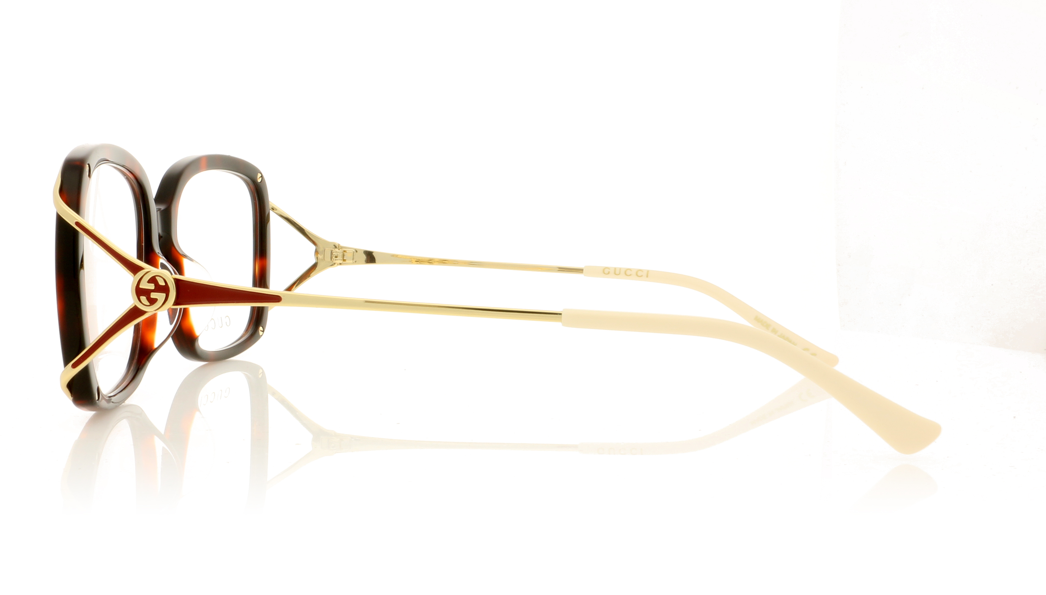 Gucci GG0648OA Havana Gold 2 Glasses