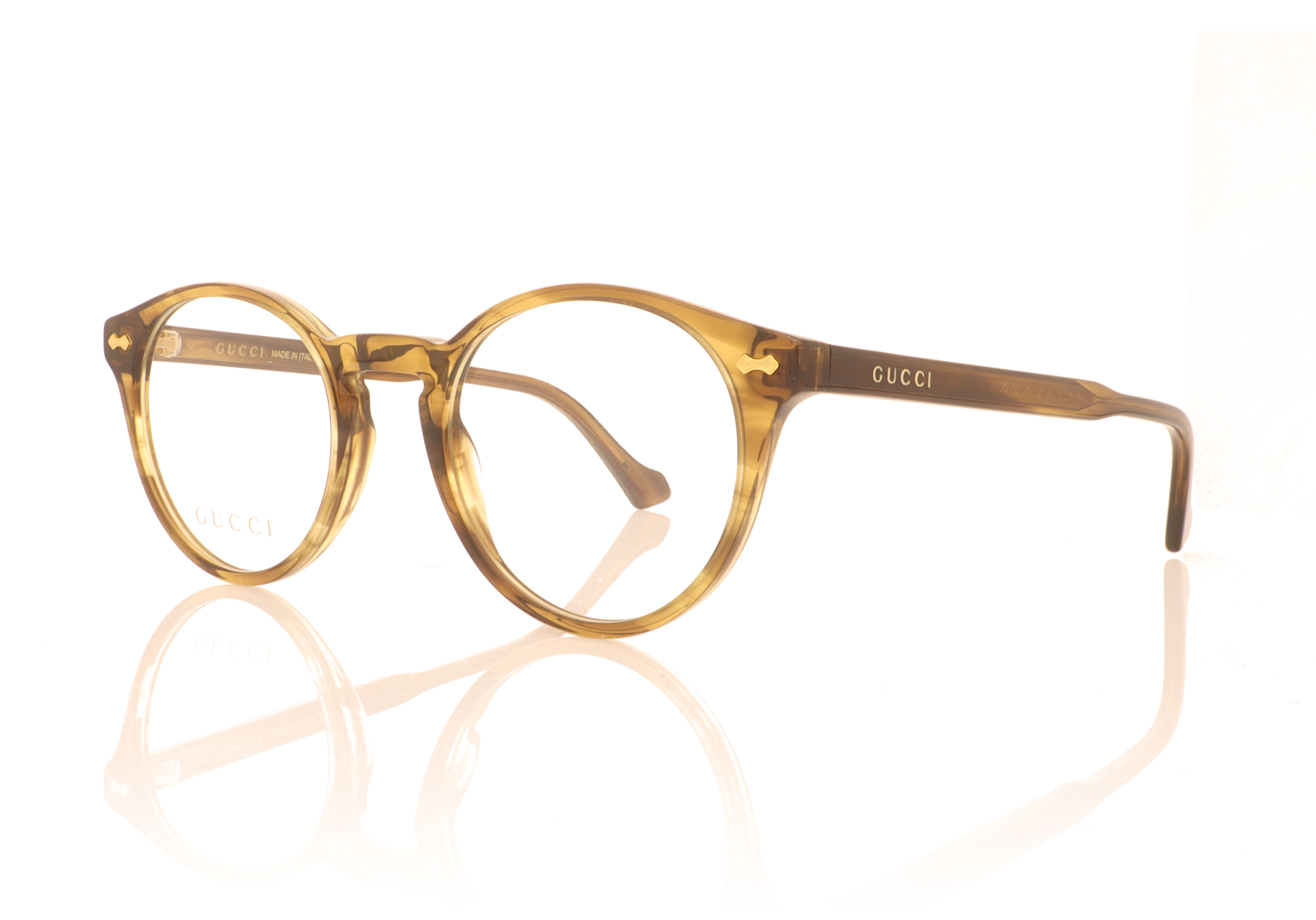 Gucci GG0738O Havana 5 Glasses