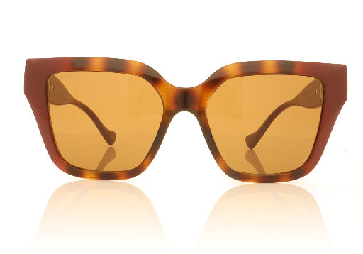 Picture of Gucci GG1023S 009 Havana Burgundy Sunglasses