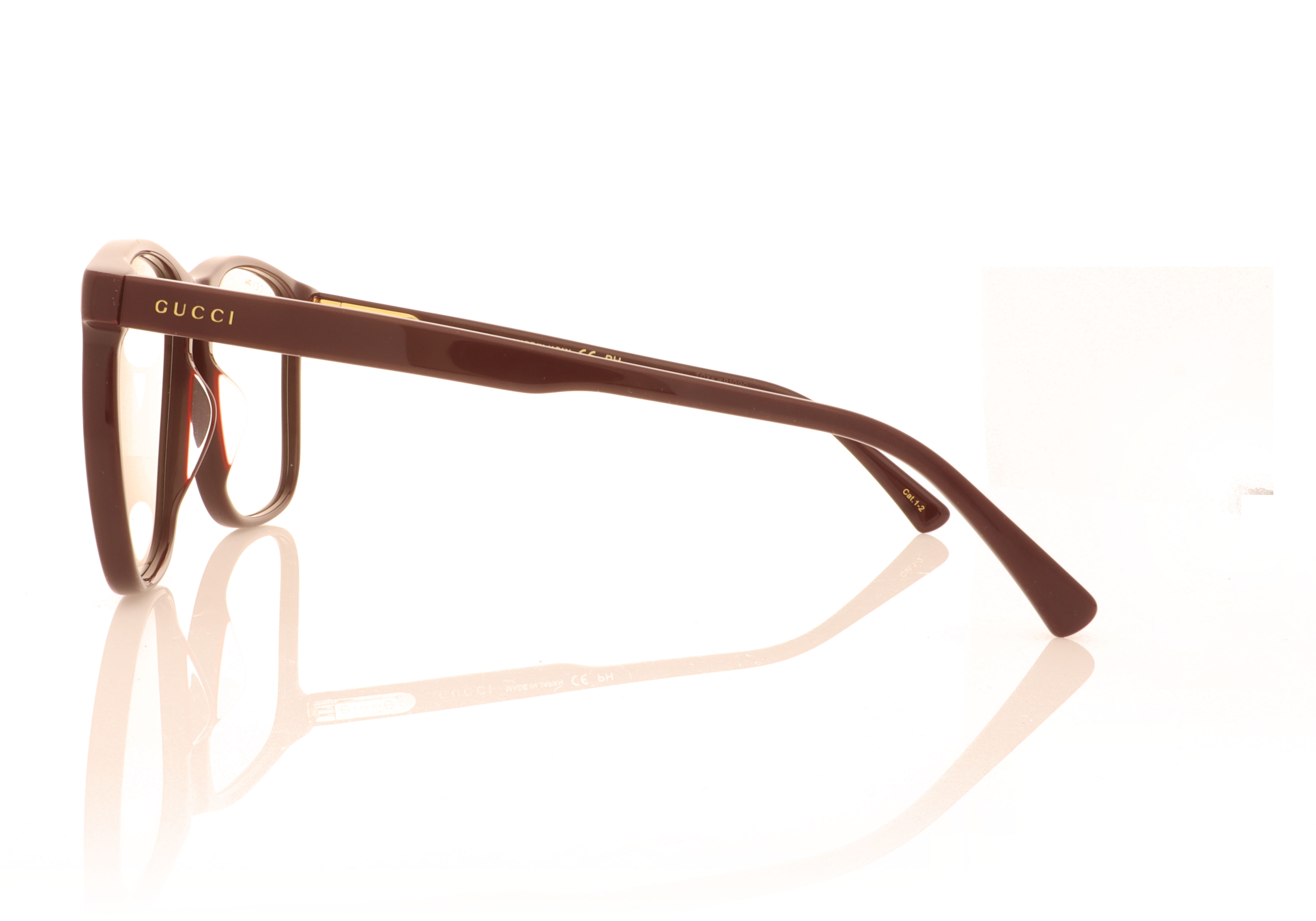 Gucci GG1041S Burgundy 005 Sunglasses