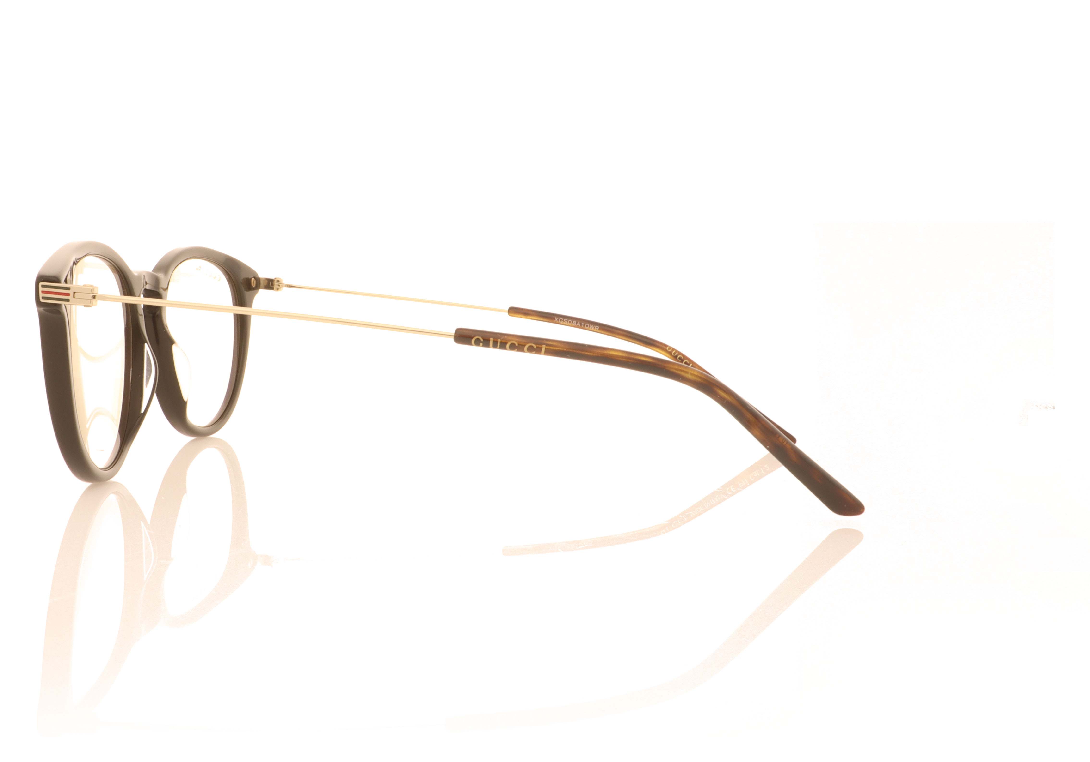 Gucci 1048 Black/Gold 005 Sunglasses