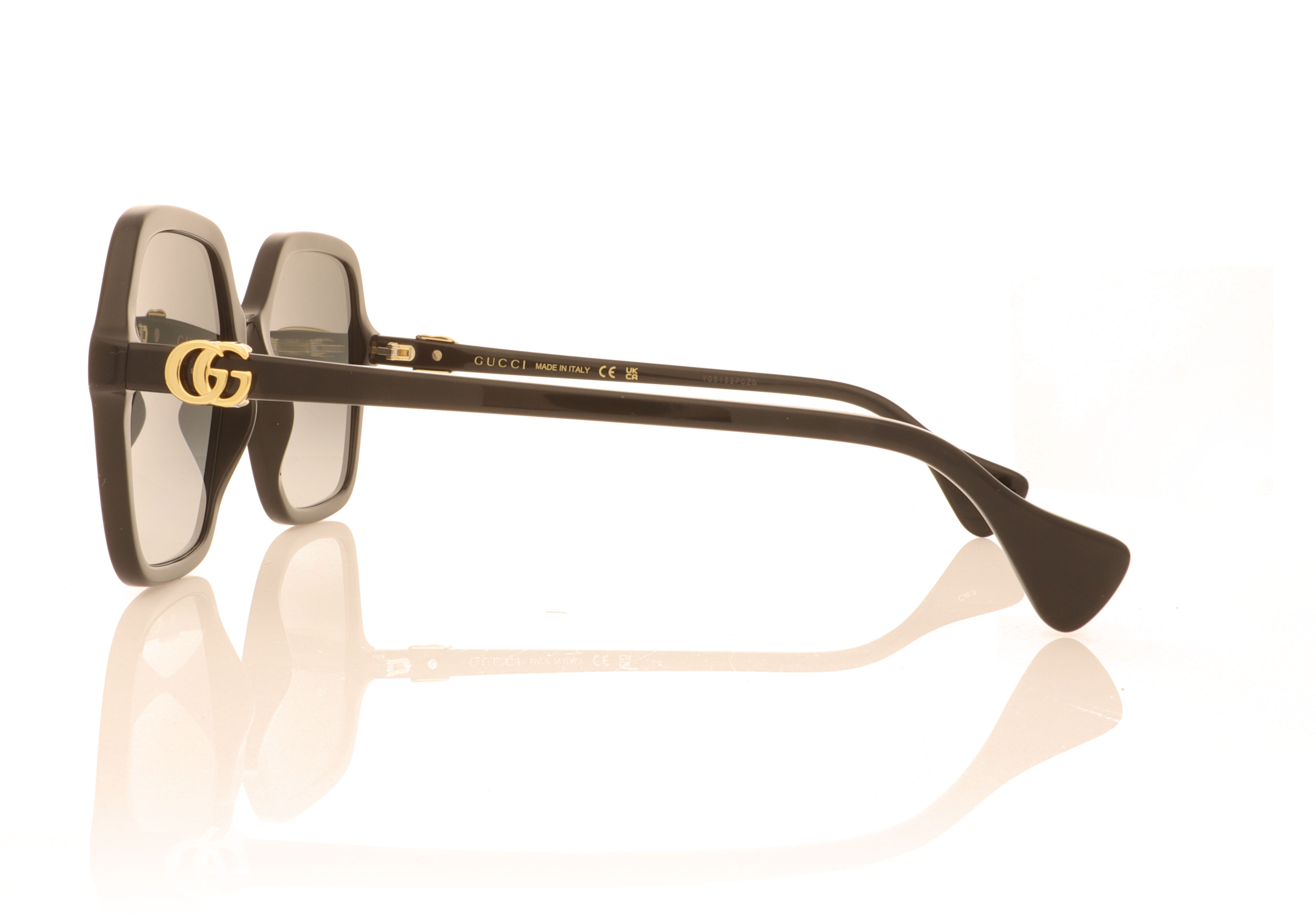 Gucci GG1072S Black/Grey 001 Sunglasses