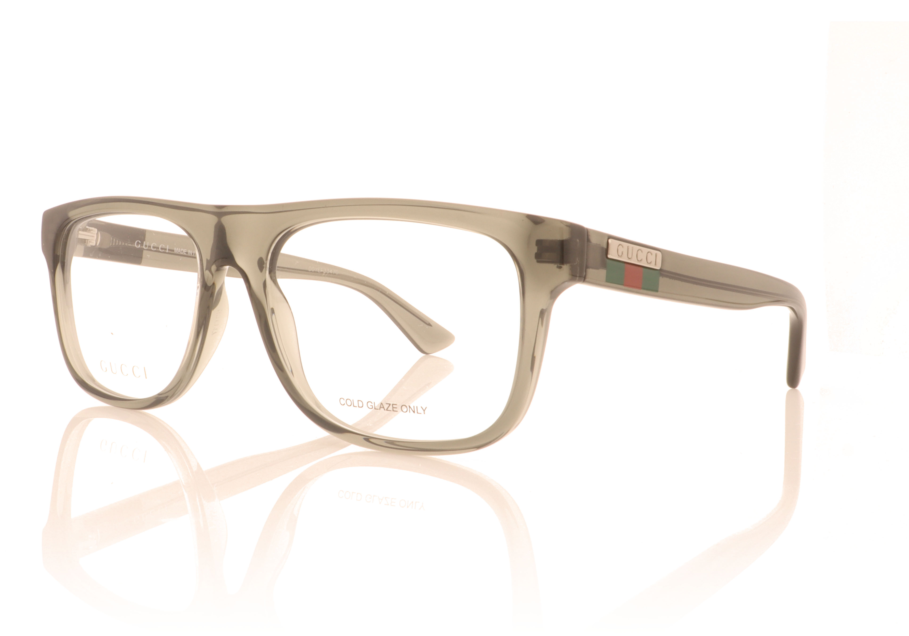 Gucci GG1117O Grey/Transparent 003 Glasses