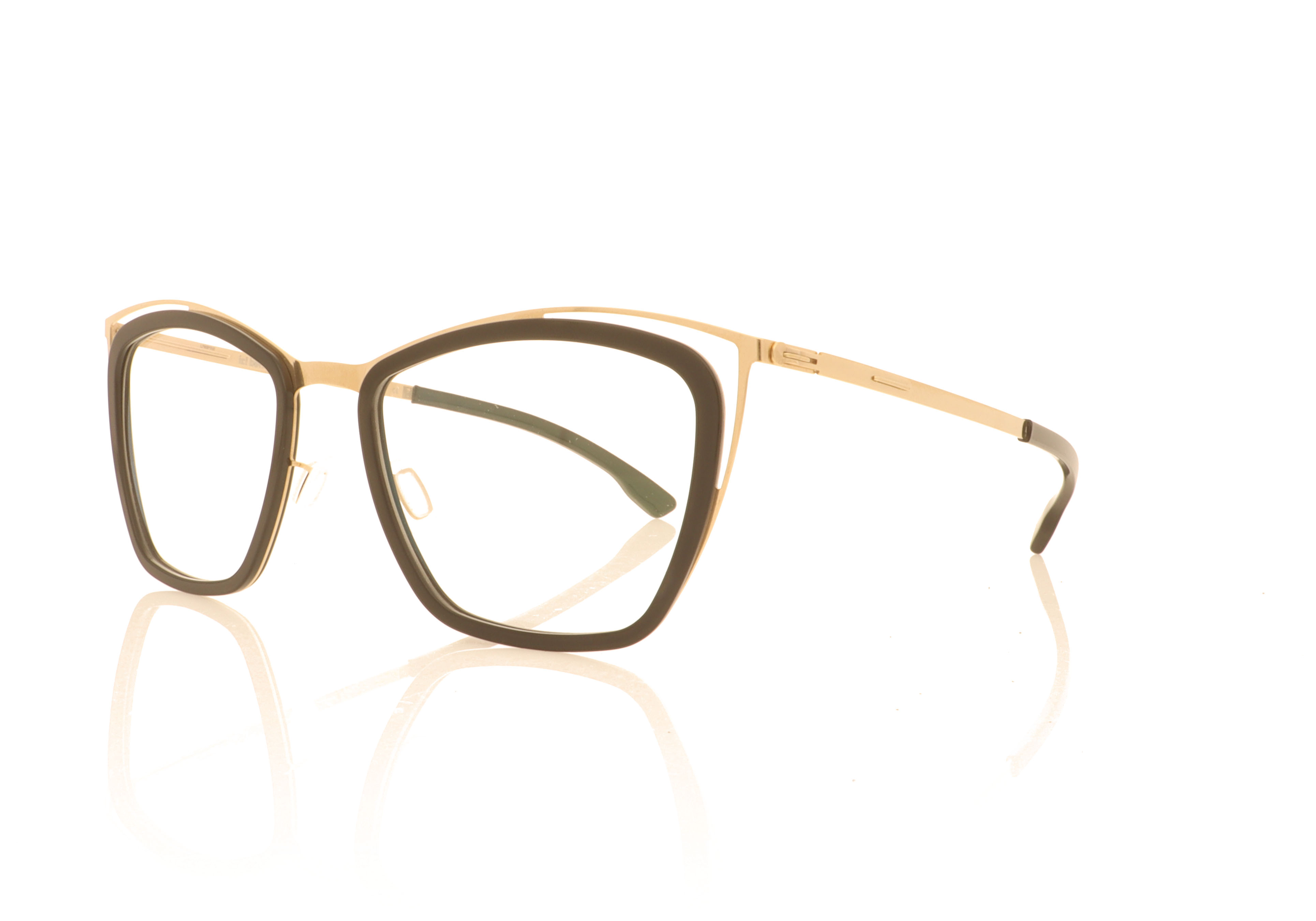 ic! berlin Louisa RGB Rose Gold/Black Glasses