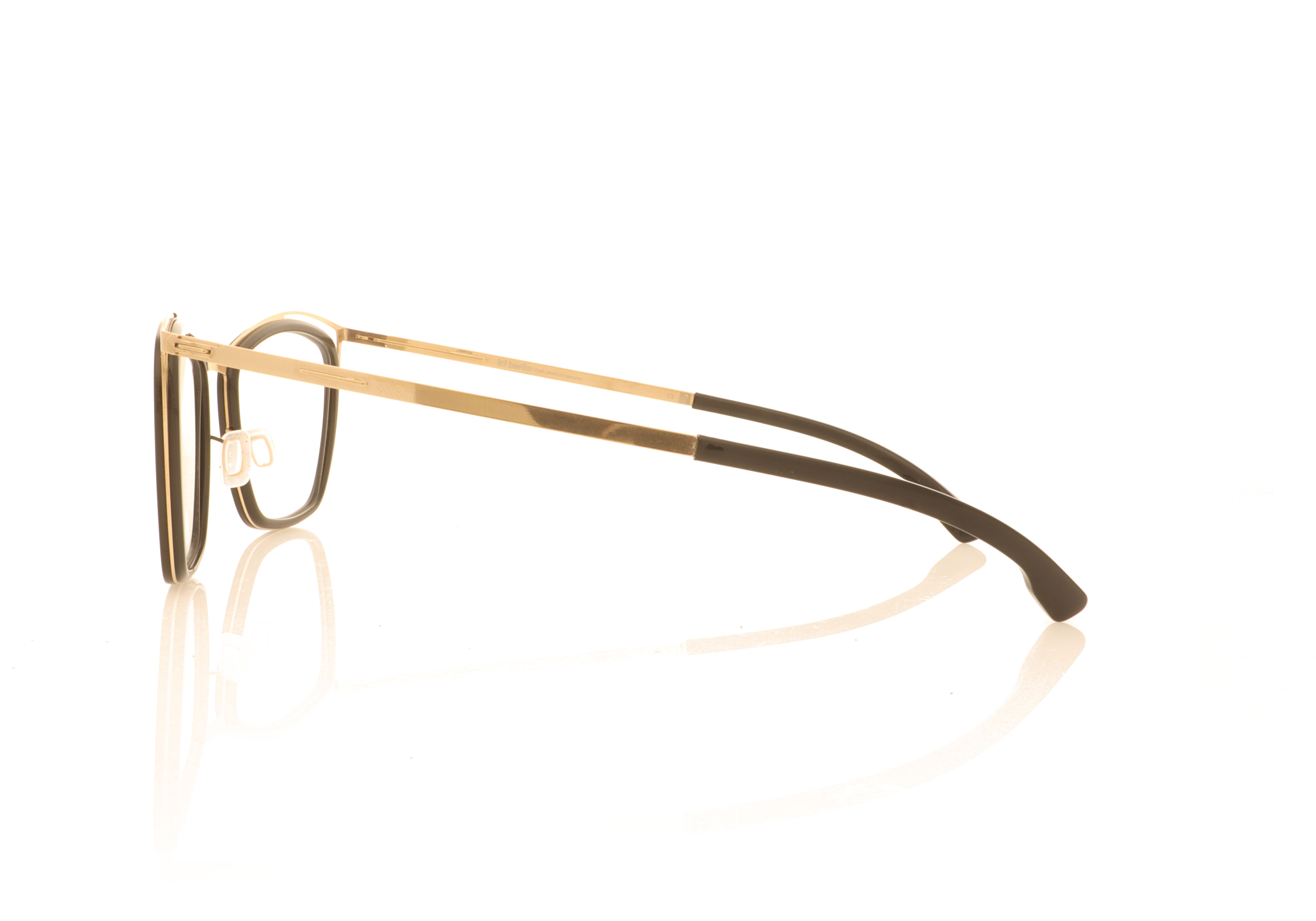 ic! berlin Louisa RGB Rose Gold/Black Glasses