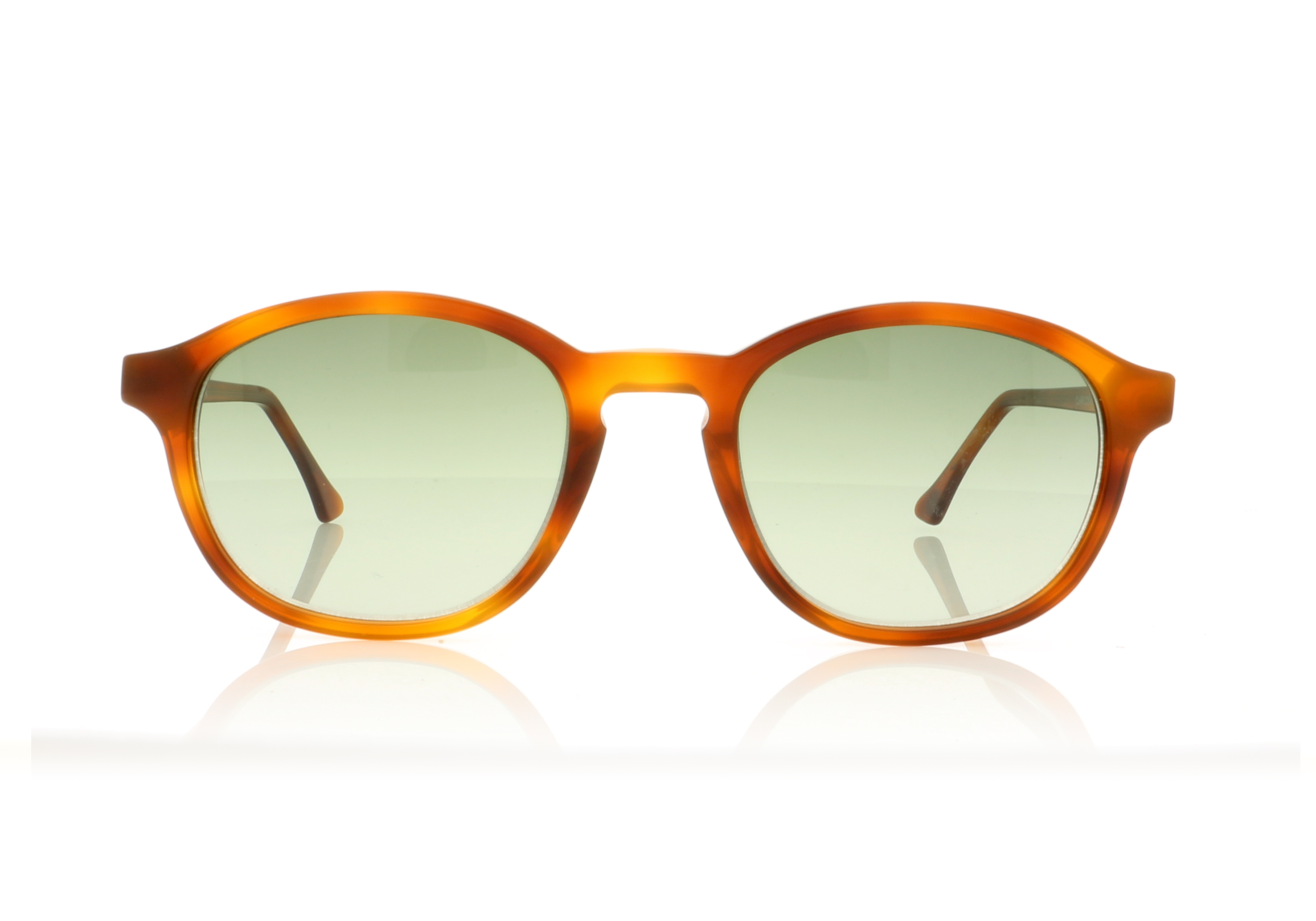 John Dalia CLARK Demi Blonde/Grad Green Lenses C15 Sunglasses