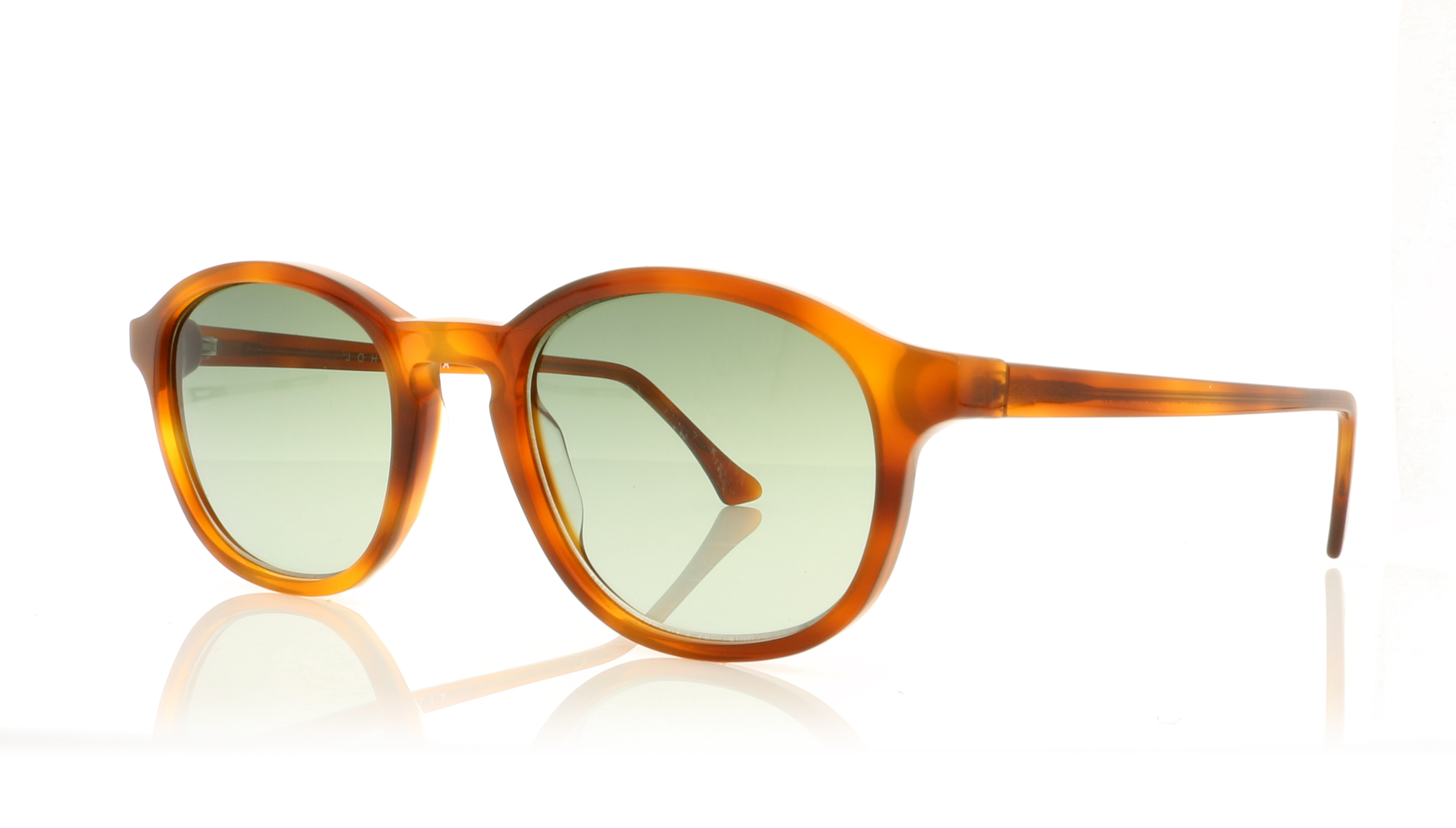 John Dalia CLARK Demi Blonde/Grad Green Lenses C15 Sunglasses