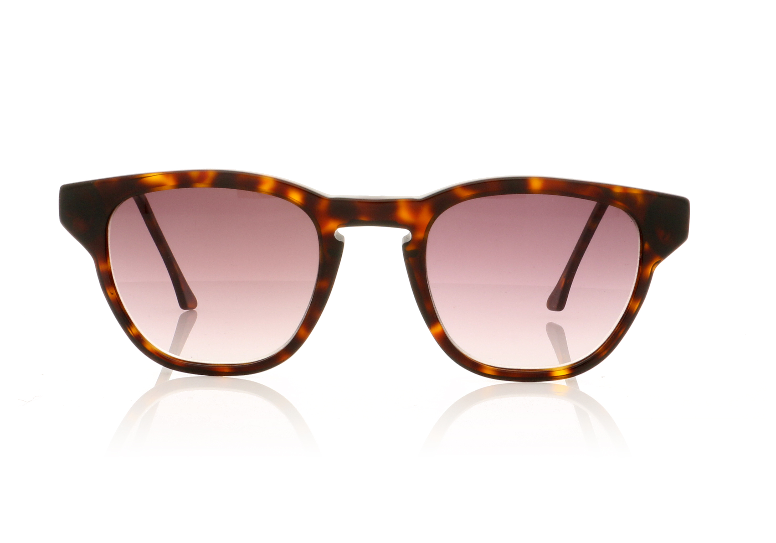 John Dalia Jack Dark Brown Tort/Grad Grey Lenses C13 Sunglasses