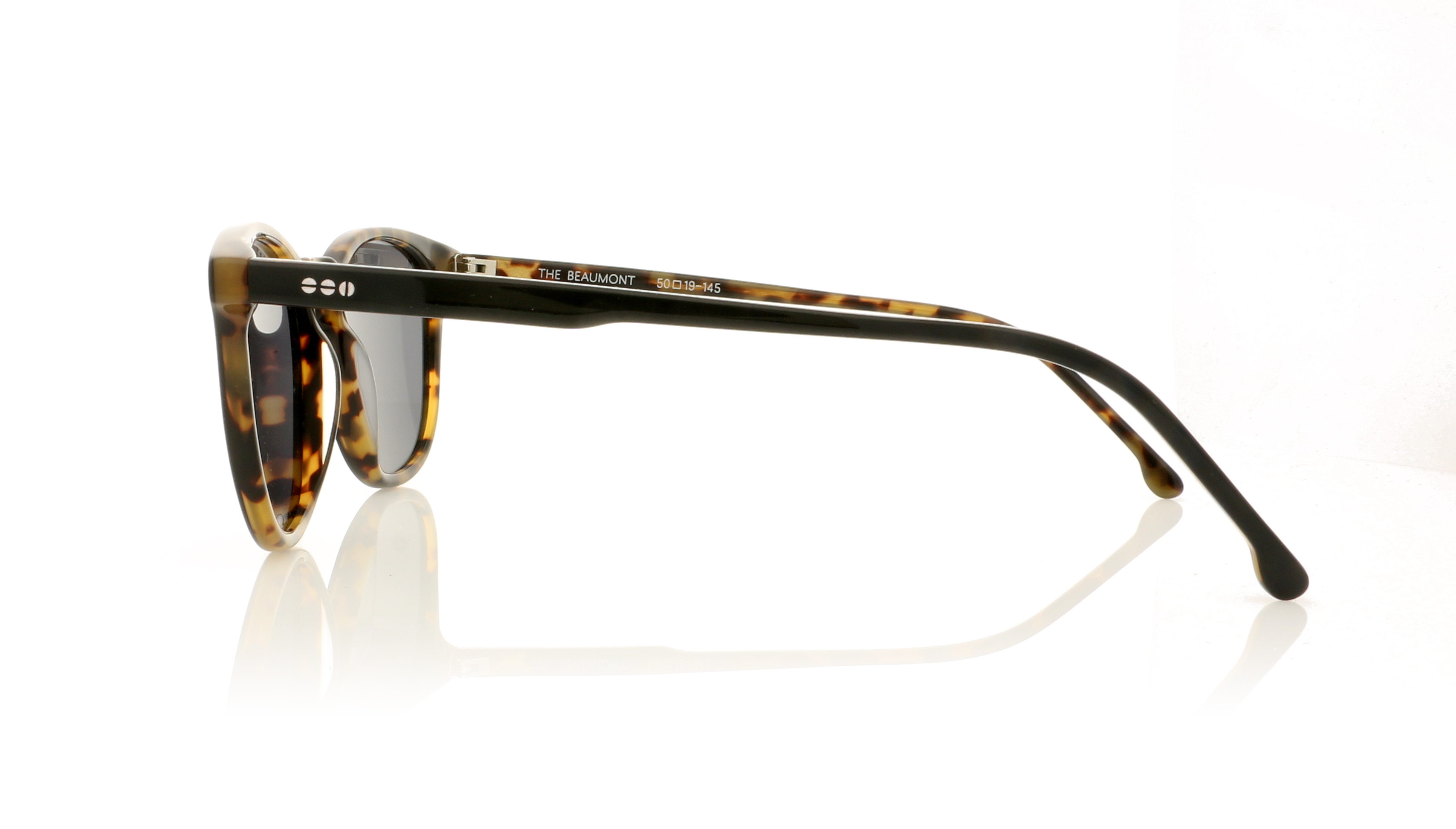 KOMONO Beaumont BEAUMONTS Black/Tortoise C2 Sunglasses