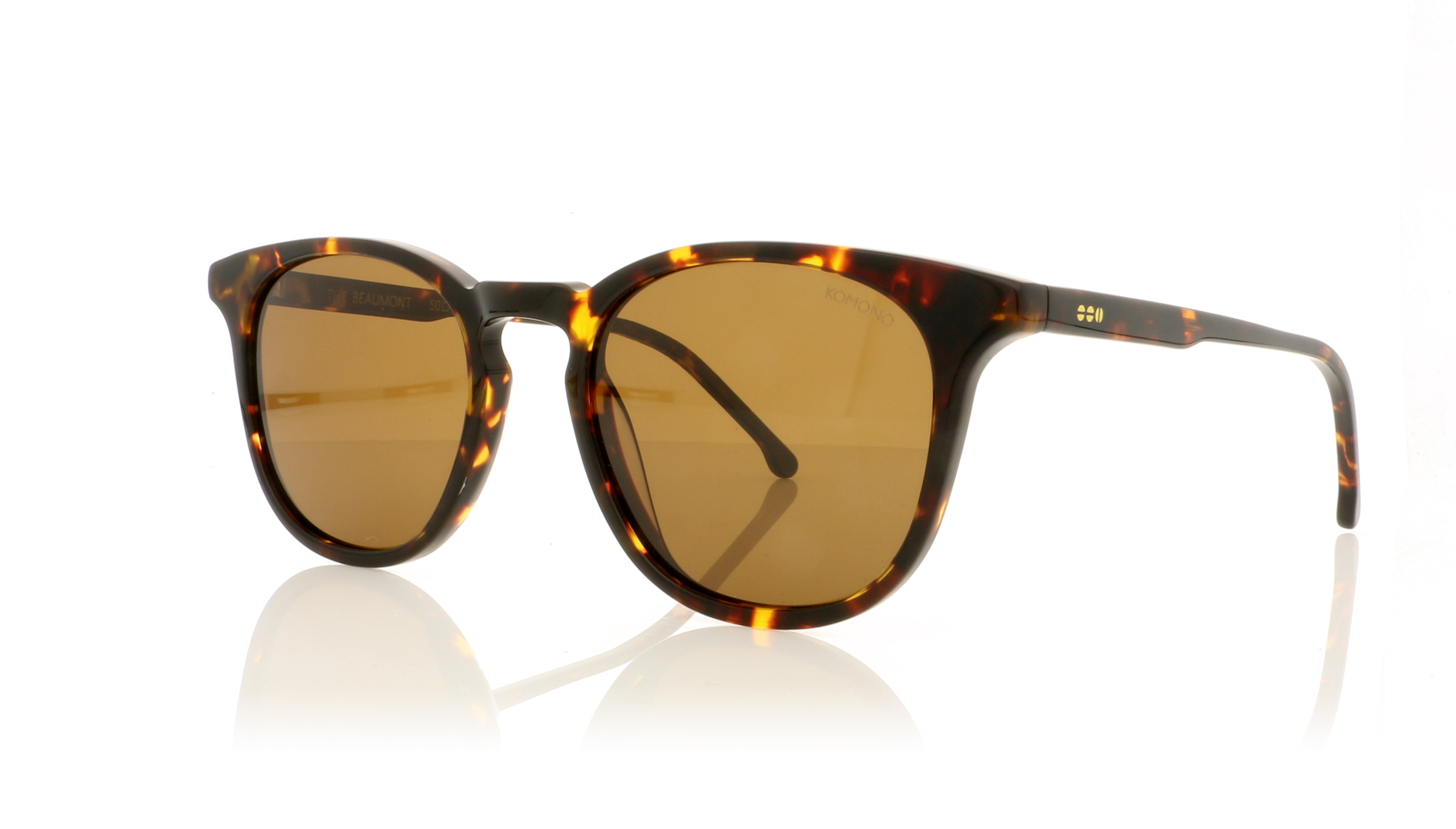 KOMONO Beaumont BEAUMONTS Tortoise C3 Sunglasses