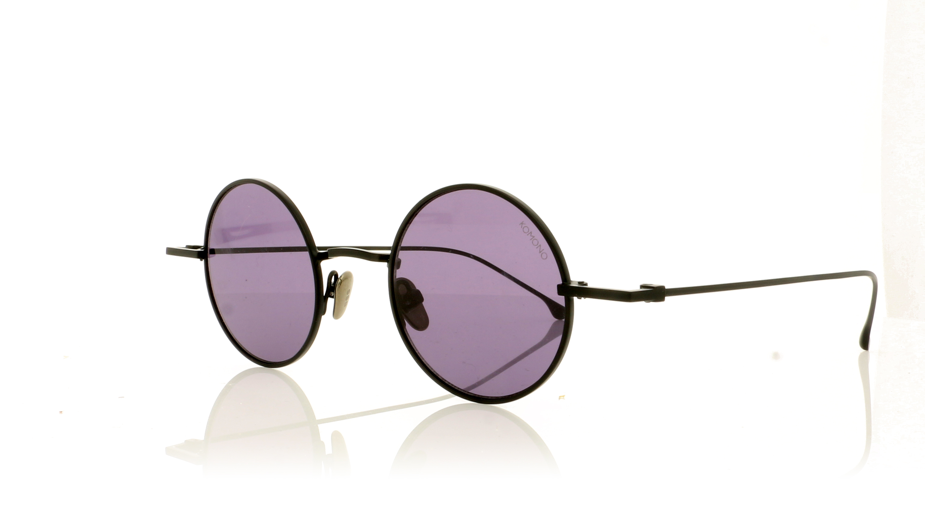 KOMONO The Eli Eli Deep Purple DPRPLE Sunglasses