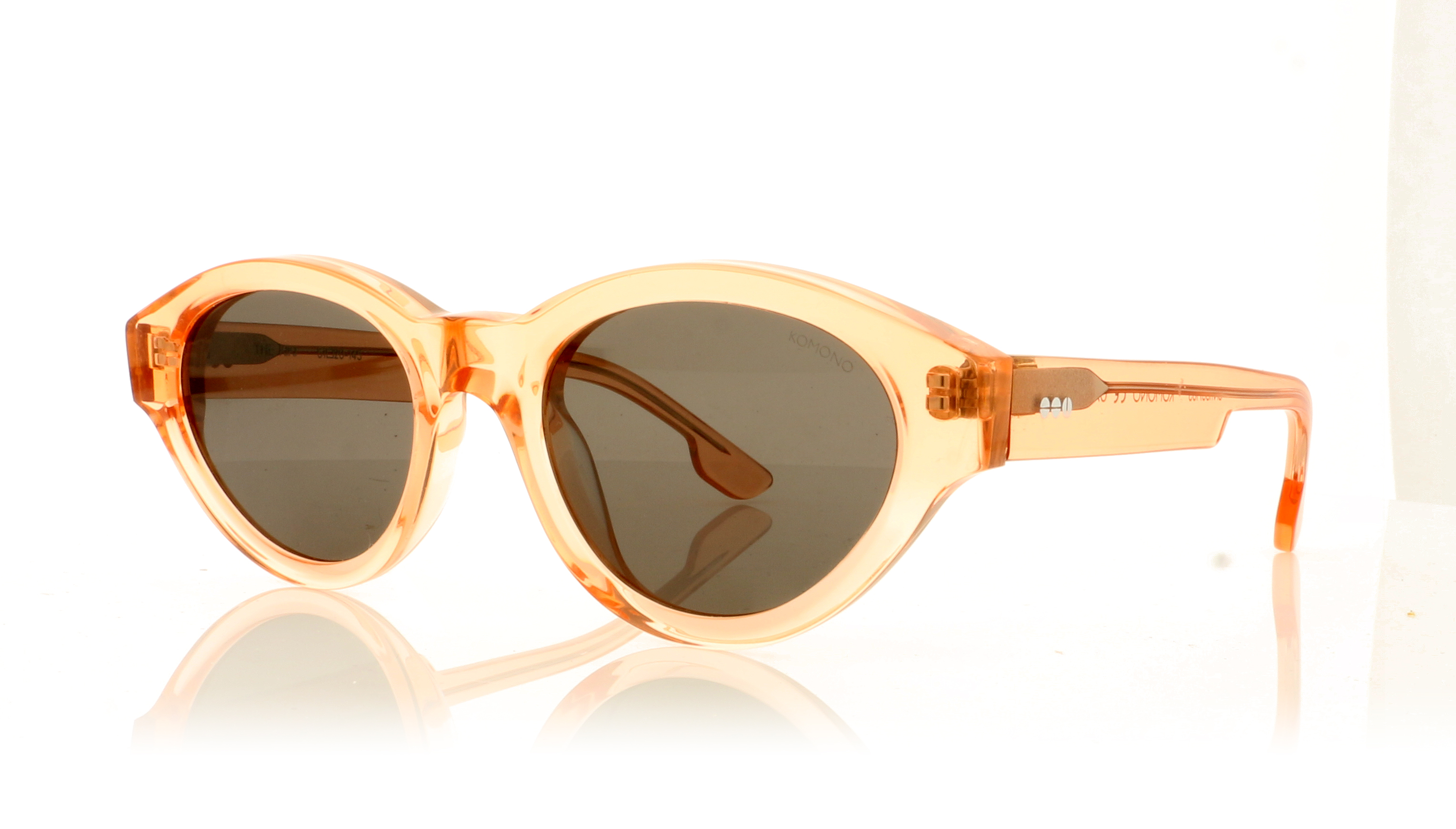 KOMONO The Kiki Kiki Dirty Orange DTORNGE Sunglasses