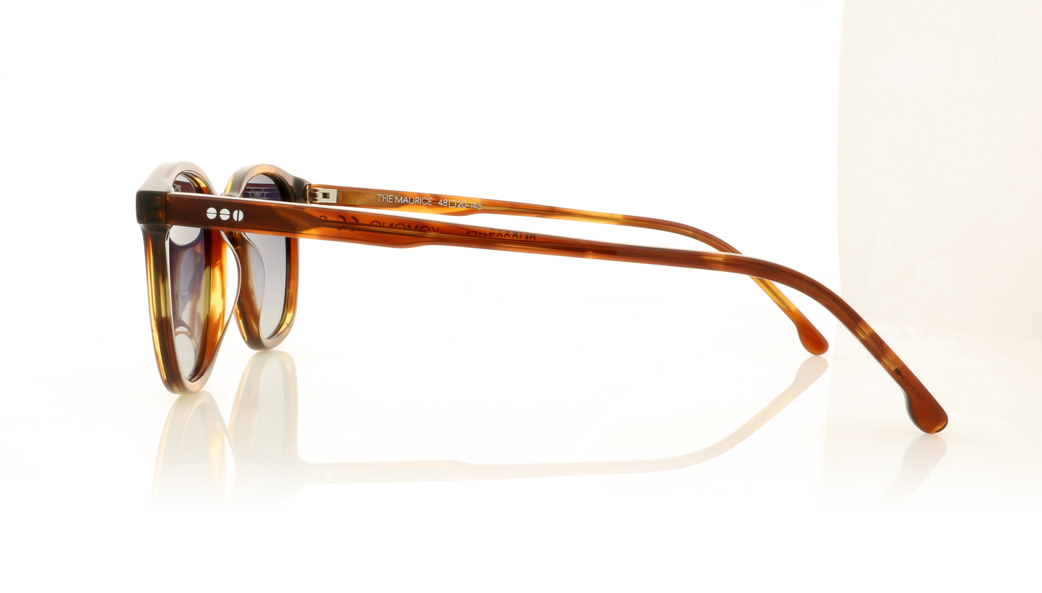 KOMONO Maurice Bourbon/Graduated Blue Lenses C8 Sunglasses