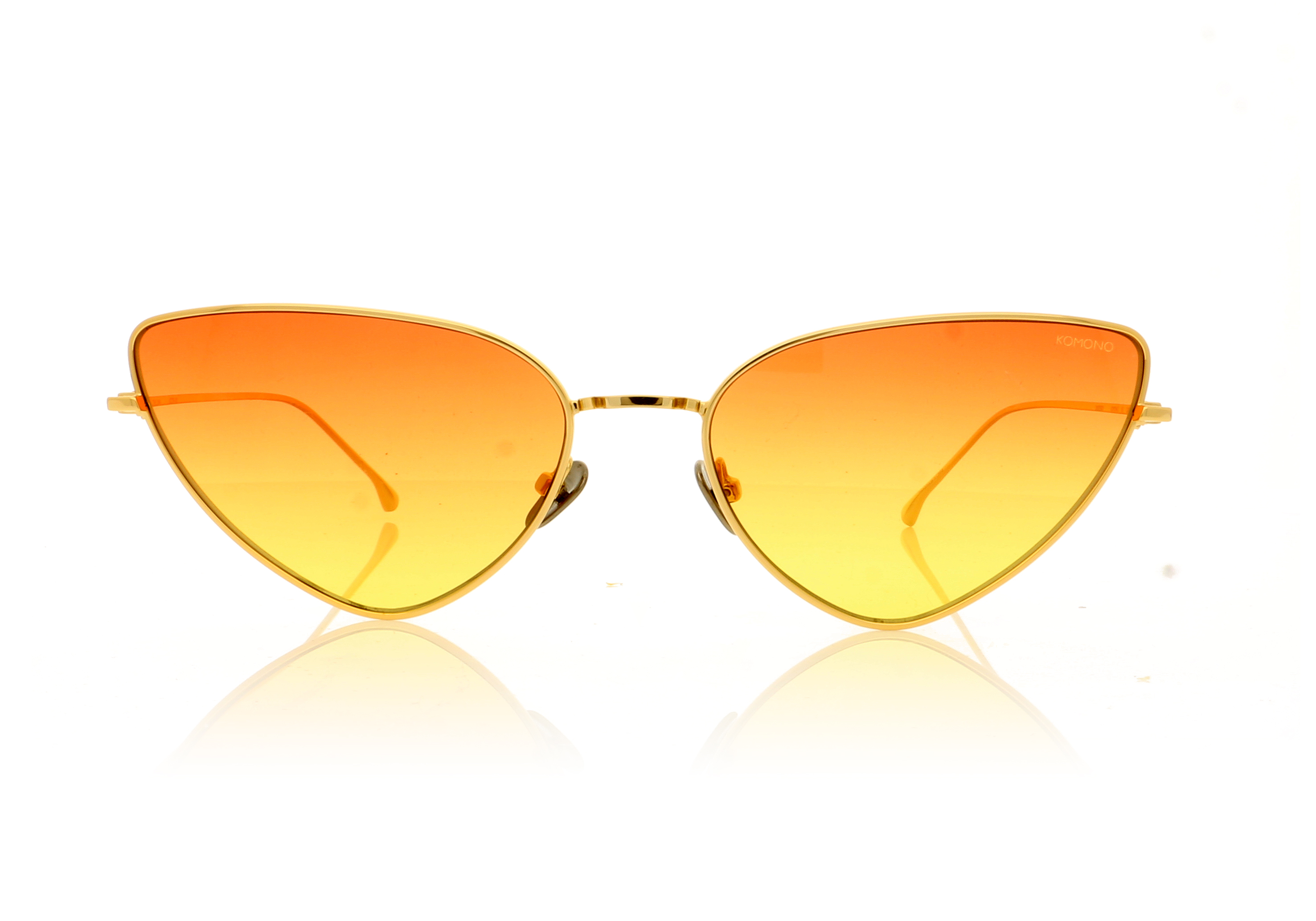 KOMONO The Ona Ona Gold GLD Sunglasses