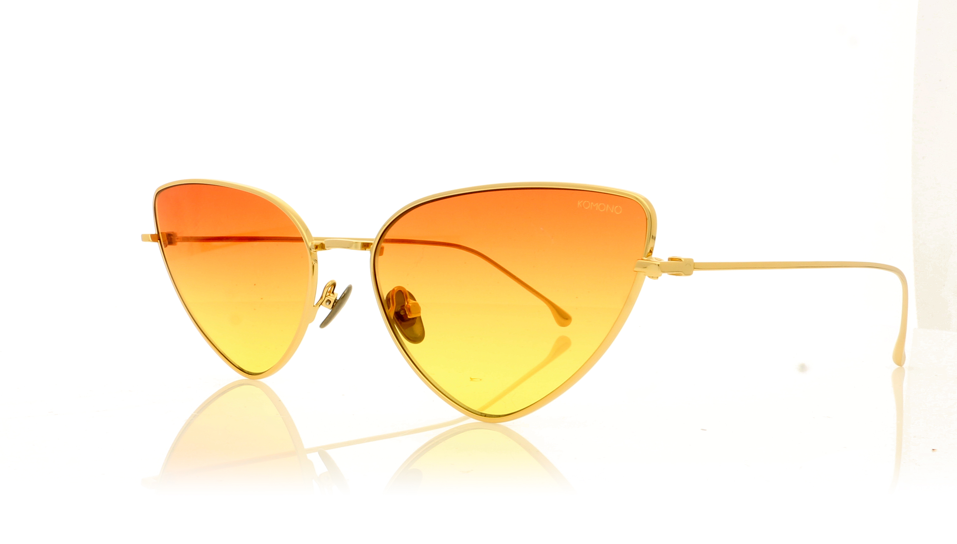 KOMONO The Ona Ona Gold GLD Sunglasses