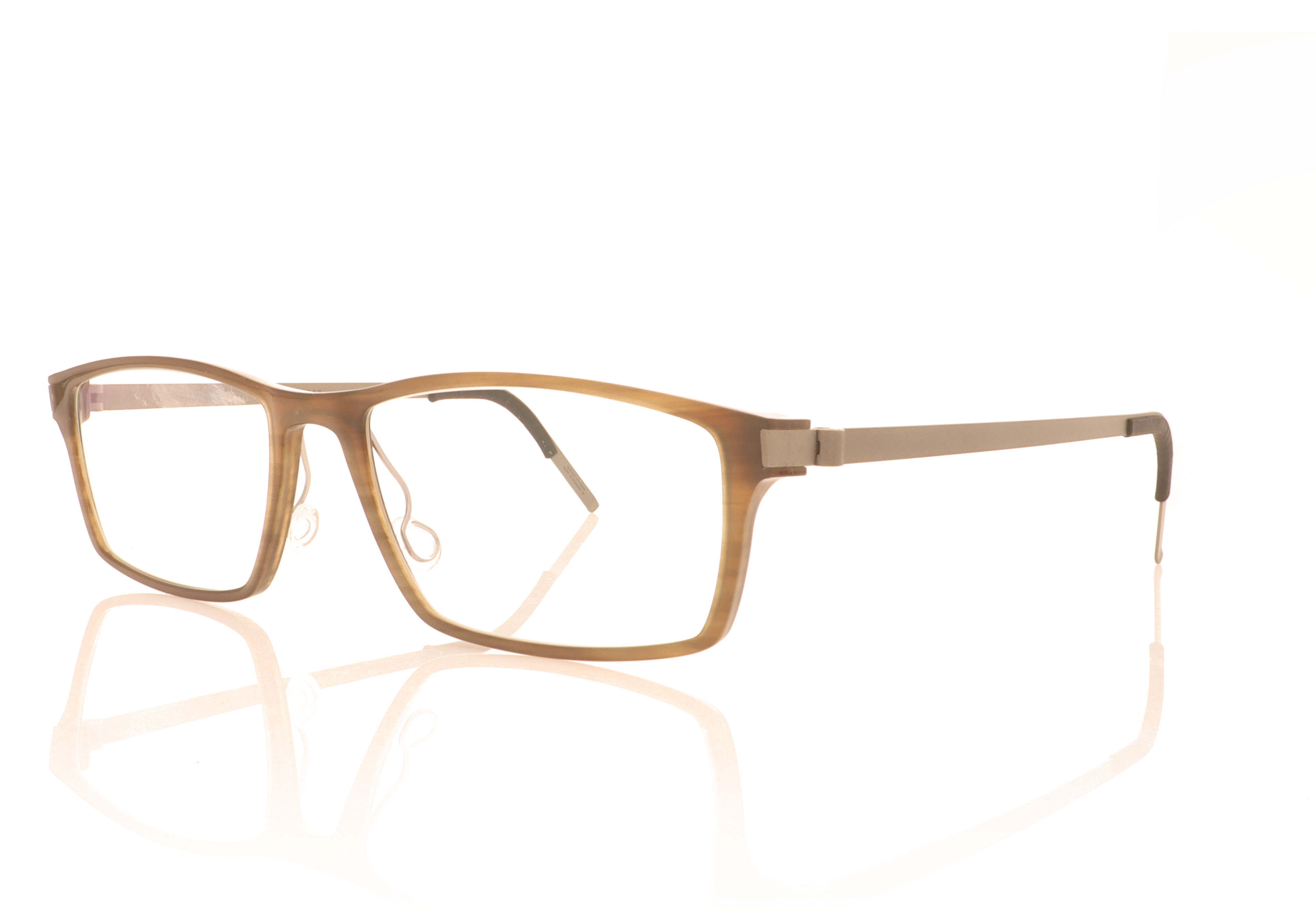 Lindberg buffalo 1816 Medium Brown H18 10 Glasses