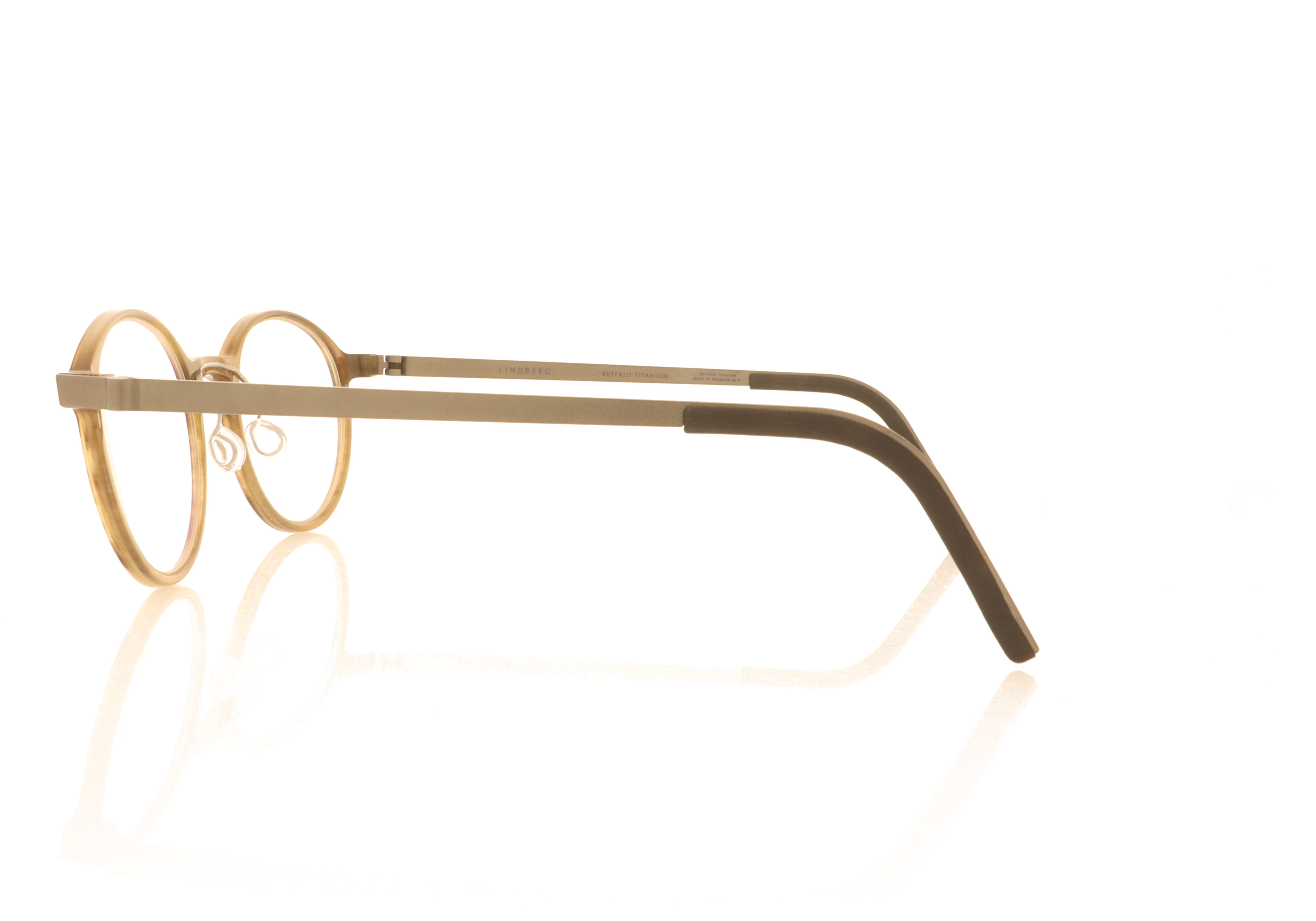 Lindberg buffalo 1828 1828 Light Brown H16 10 Glasses