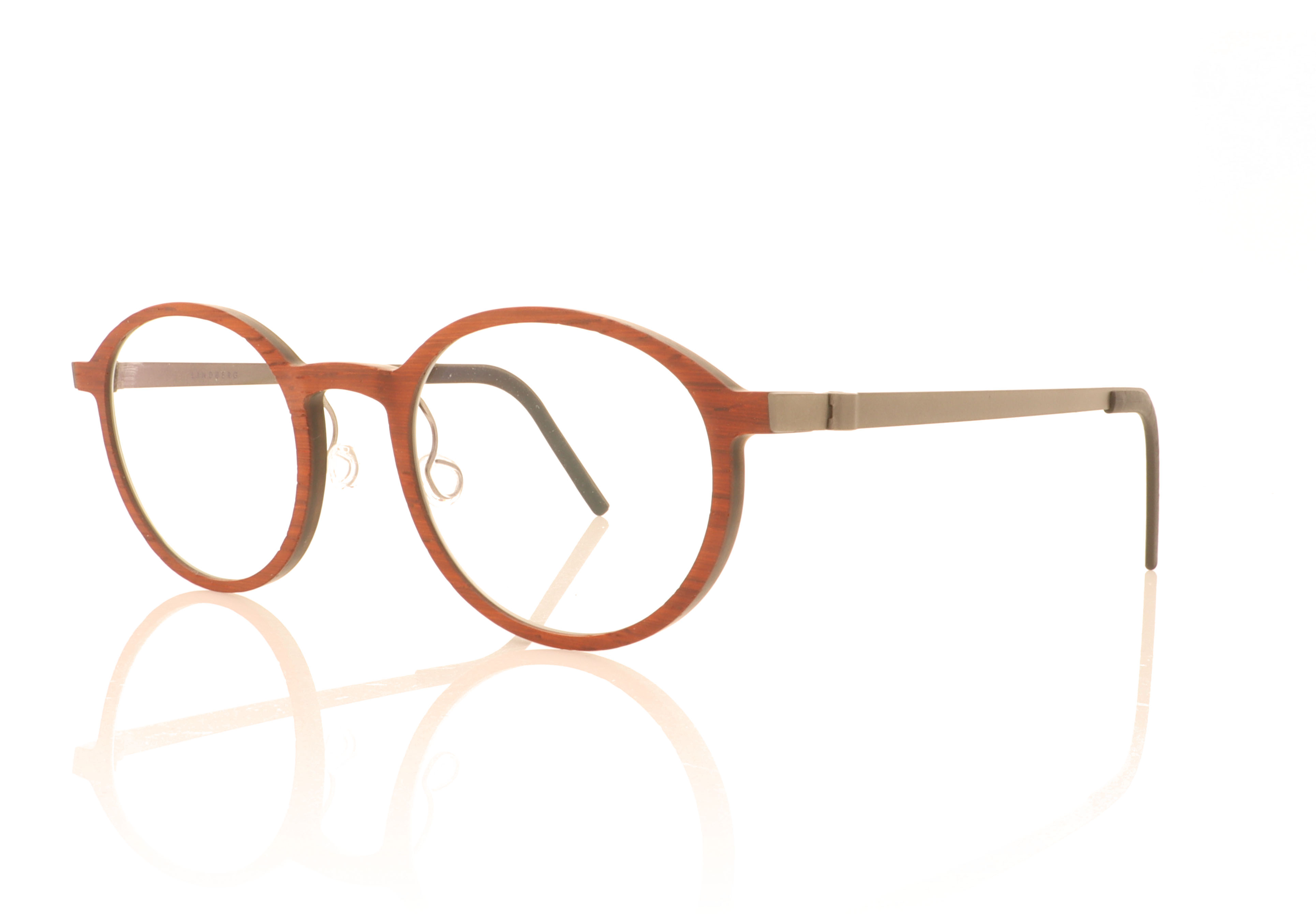 Lindberg buffalo 1828 1828 Red WD13 Glasses