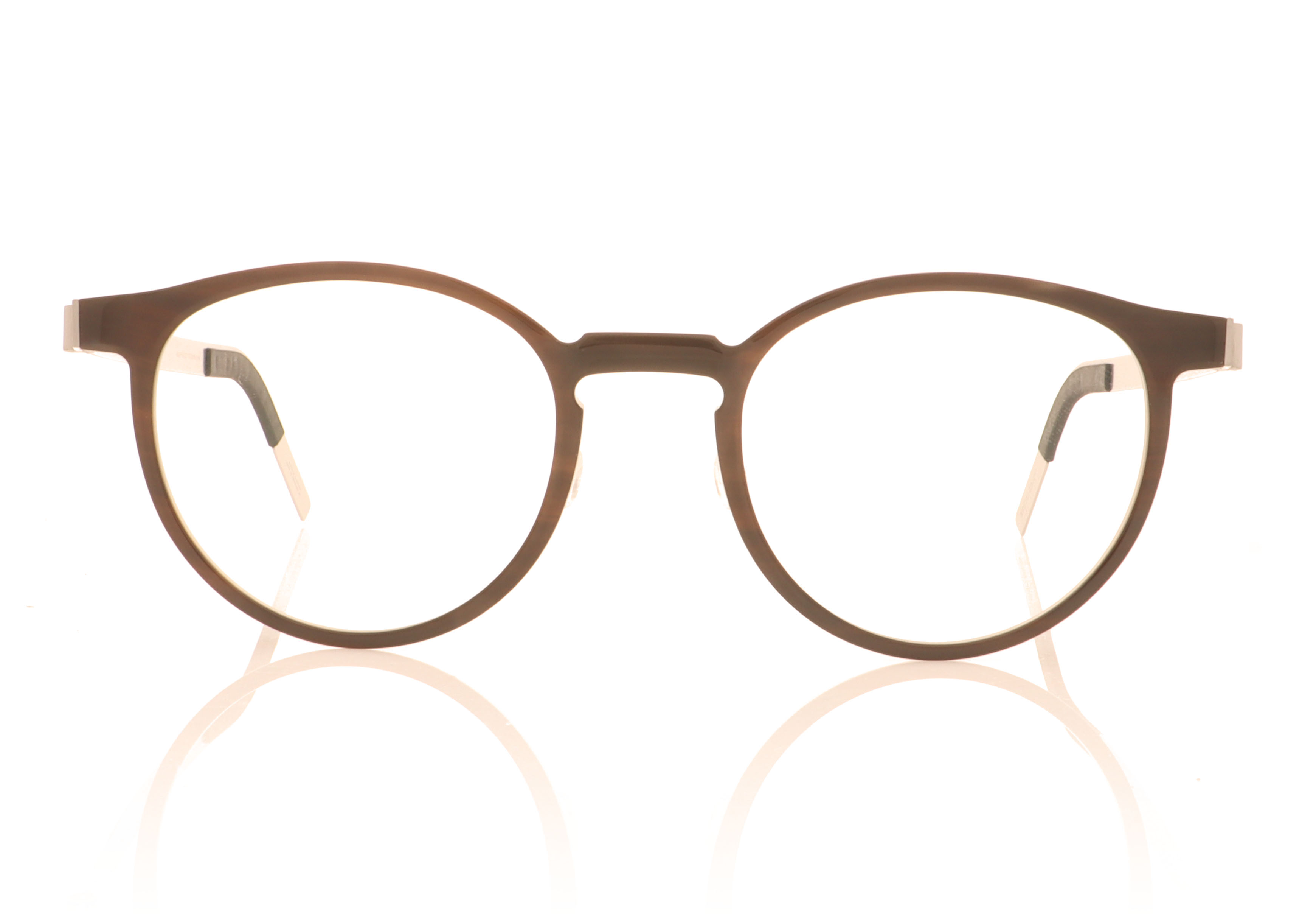 Lindberg buffalo 1849 1849 Medium Brown H26 Glasses