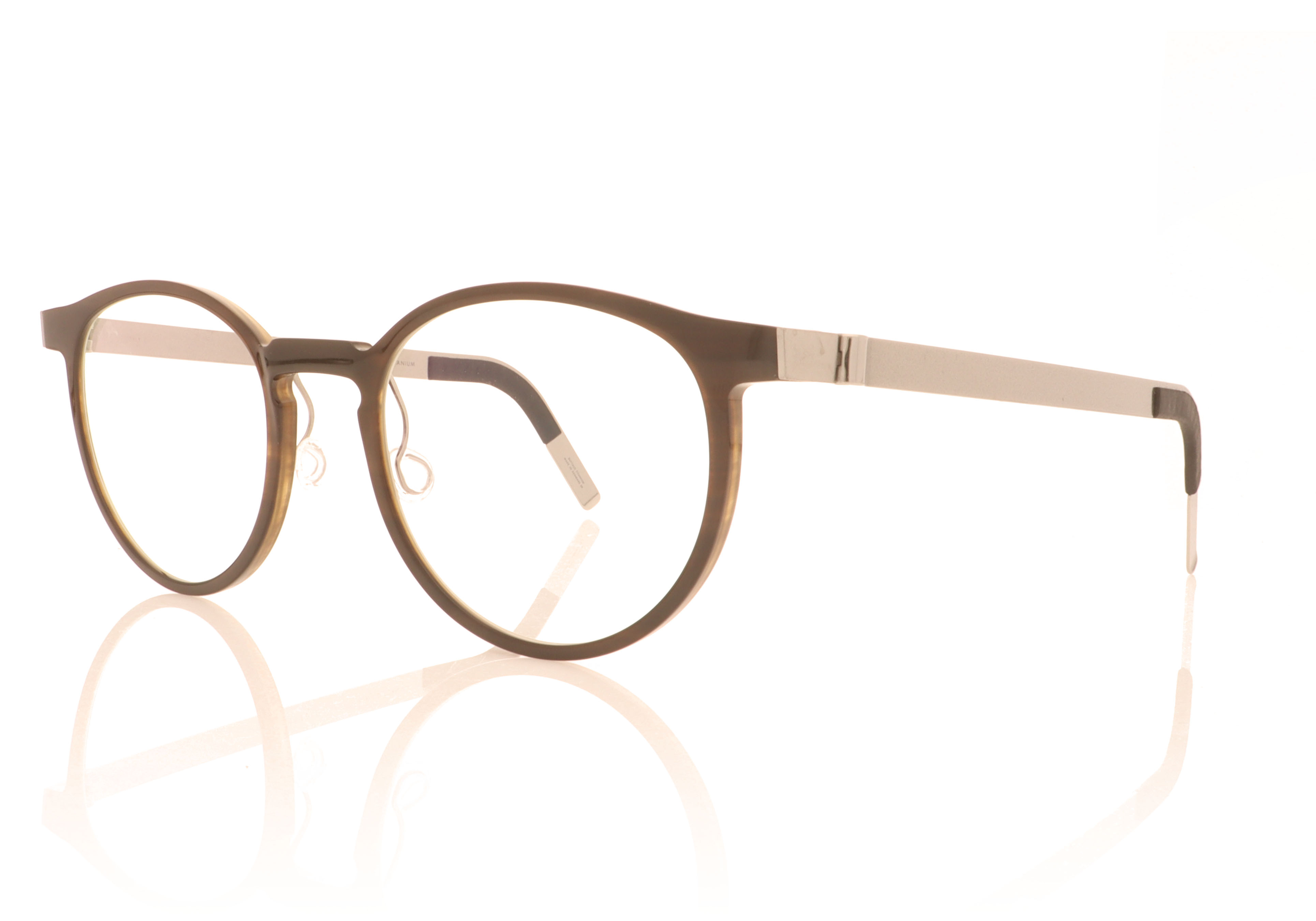 Lindberg buffalo 1849 1849 Medium Brown H26 Glasses