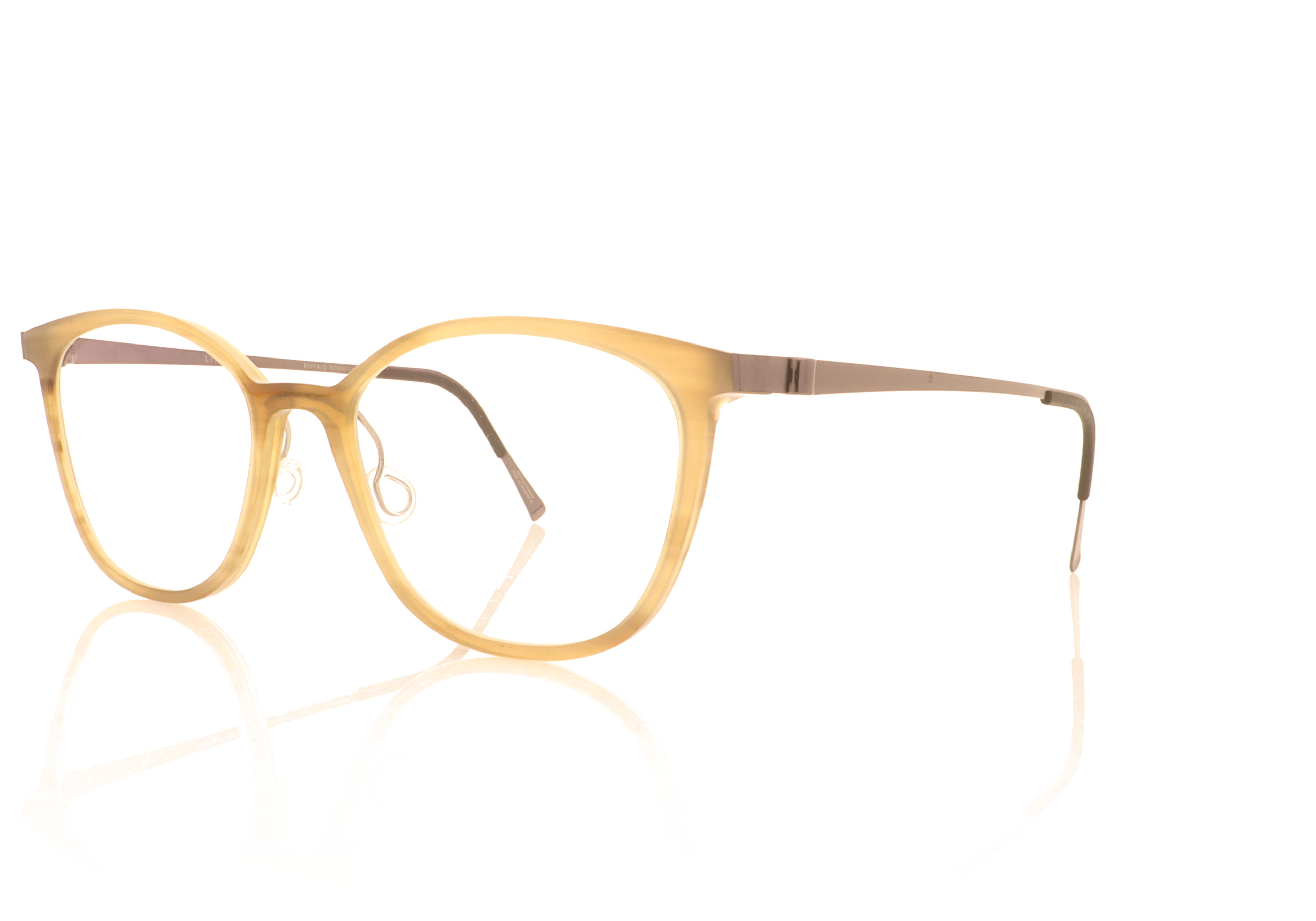 Lindberg buffalo 1851 Light Brown H16 PU14 Glasses