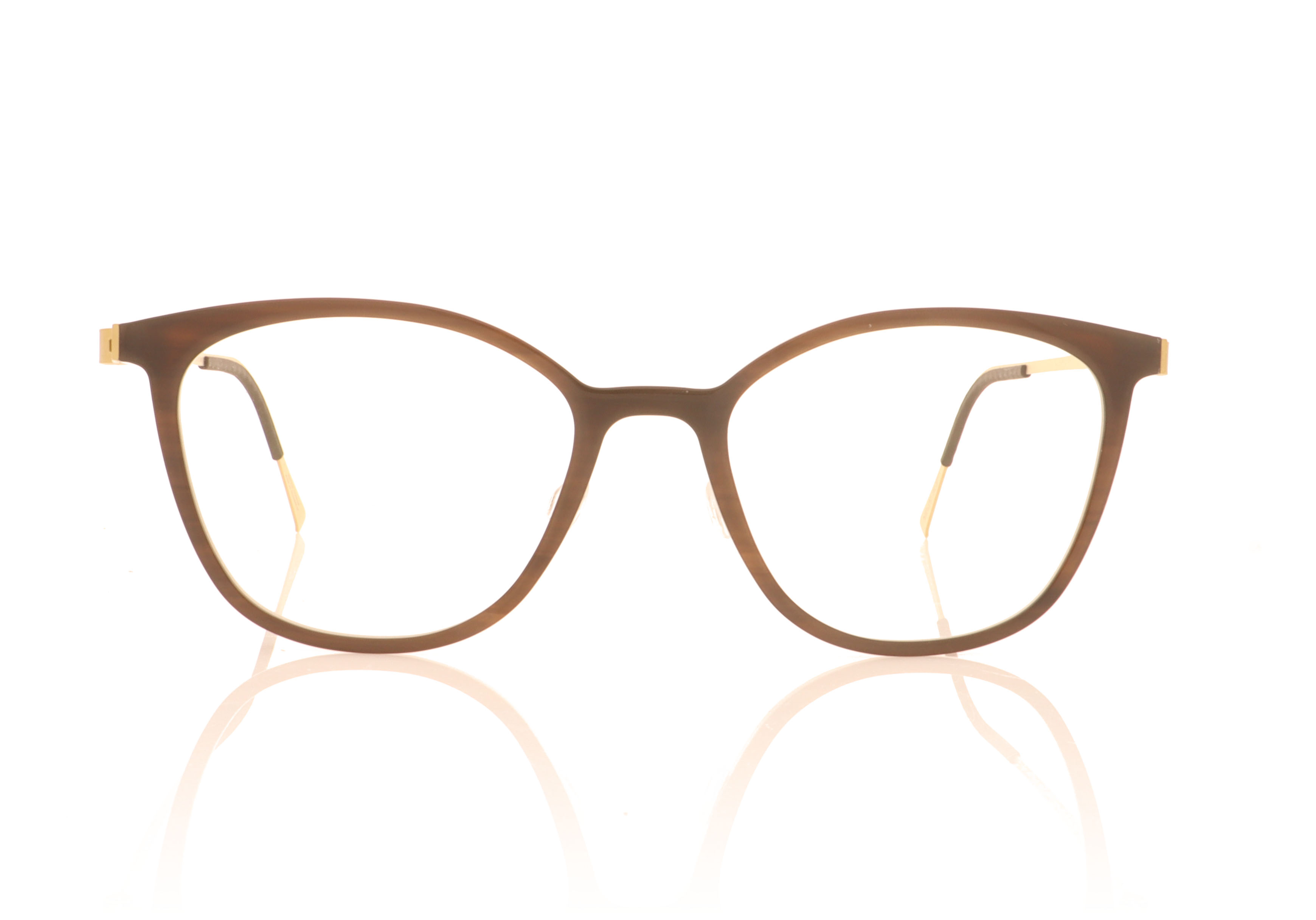 Lindberg buffalo 1851 Medium Brown H18 Gt Glasses